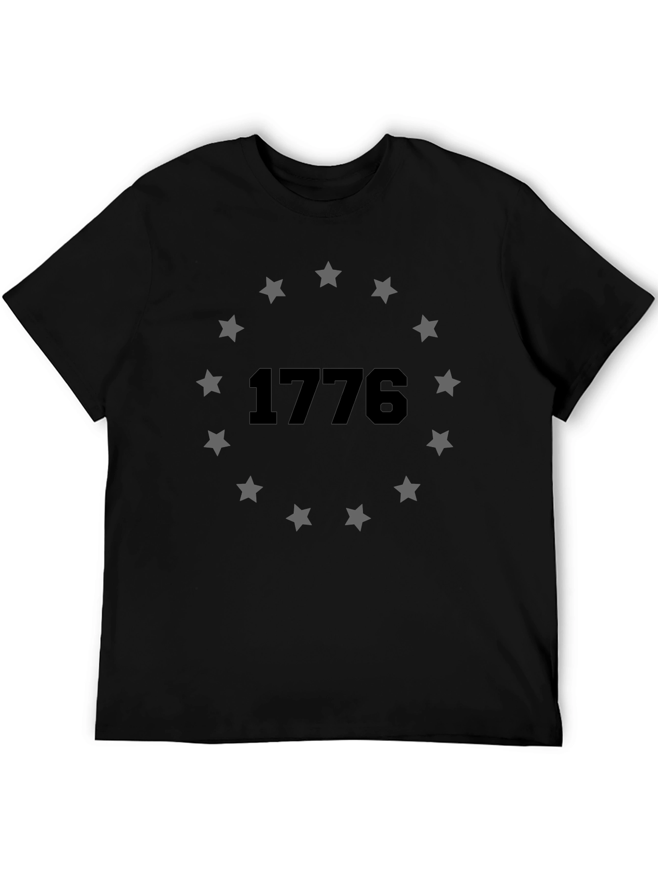1776 Stars Graphic T-Shirt - Patriotic Pride