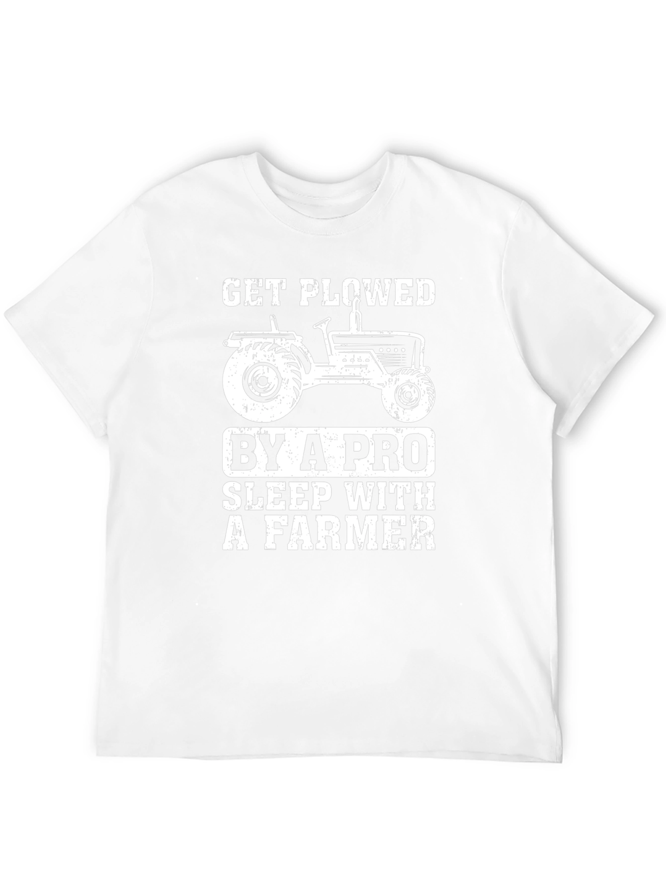 Get Plowed Farmer Graphic Tee - Black