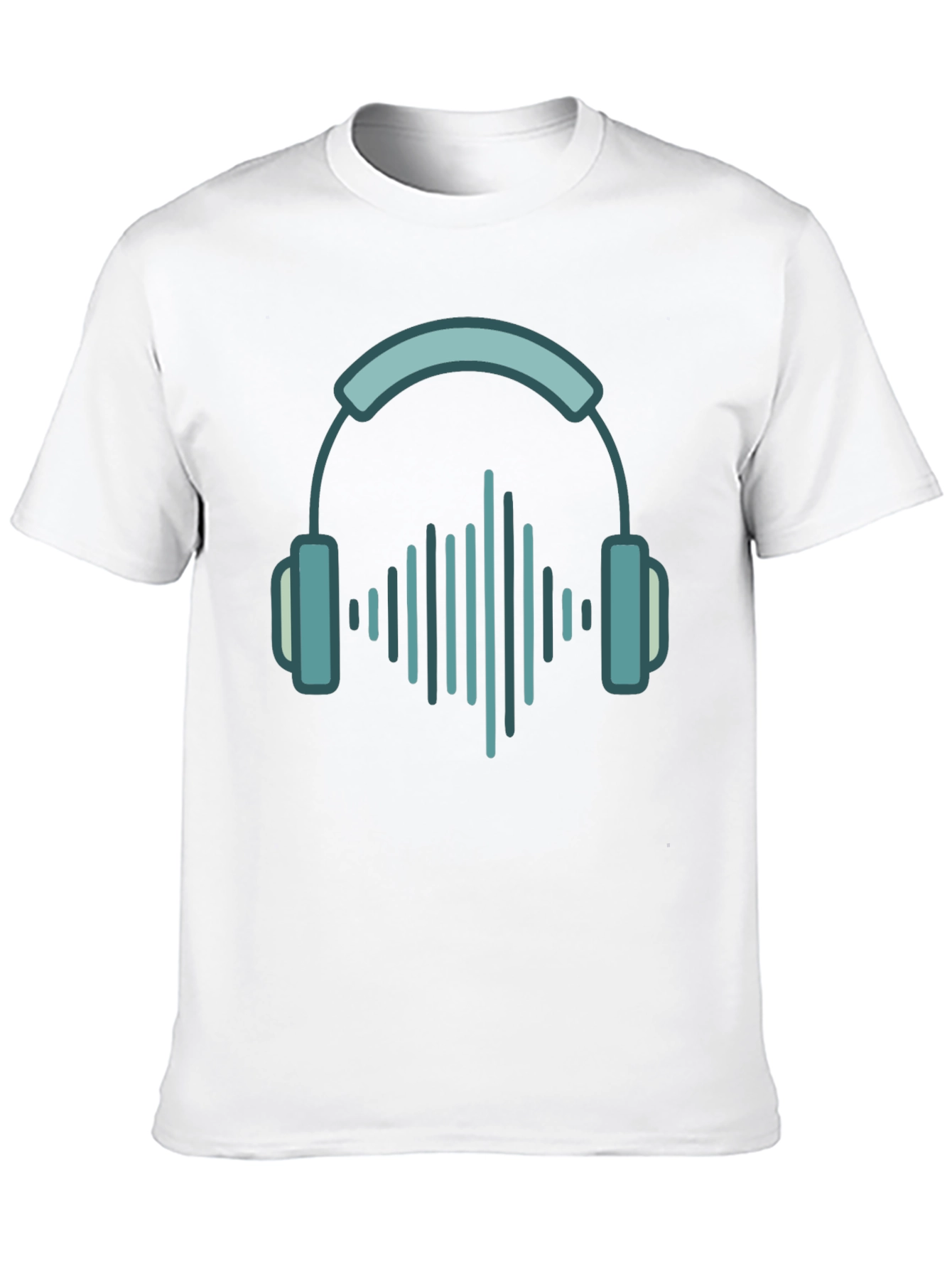 Headphone Equalizer Graphic T-Shirt - Music Lover Tee