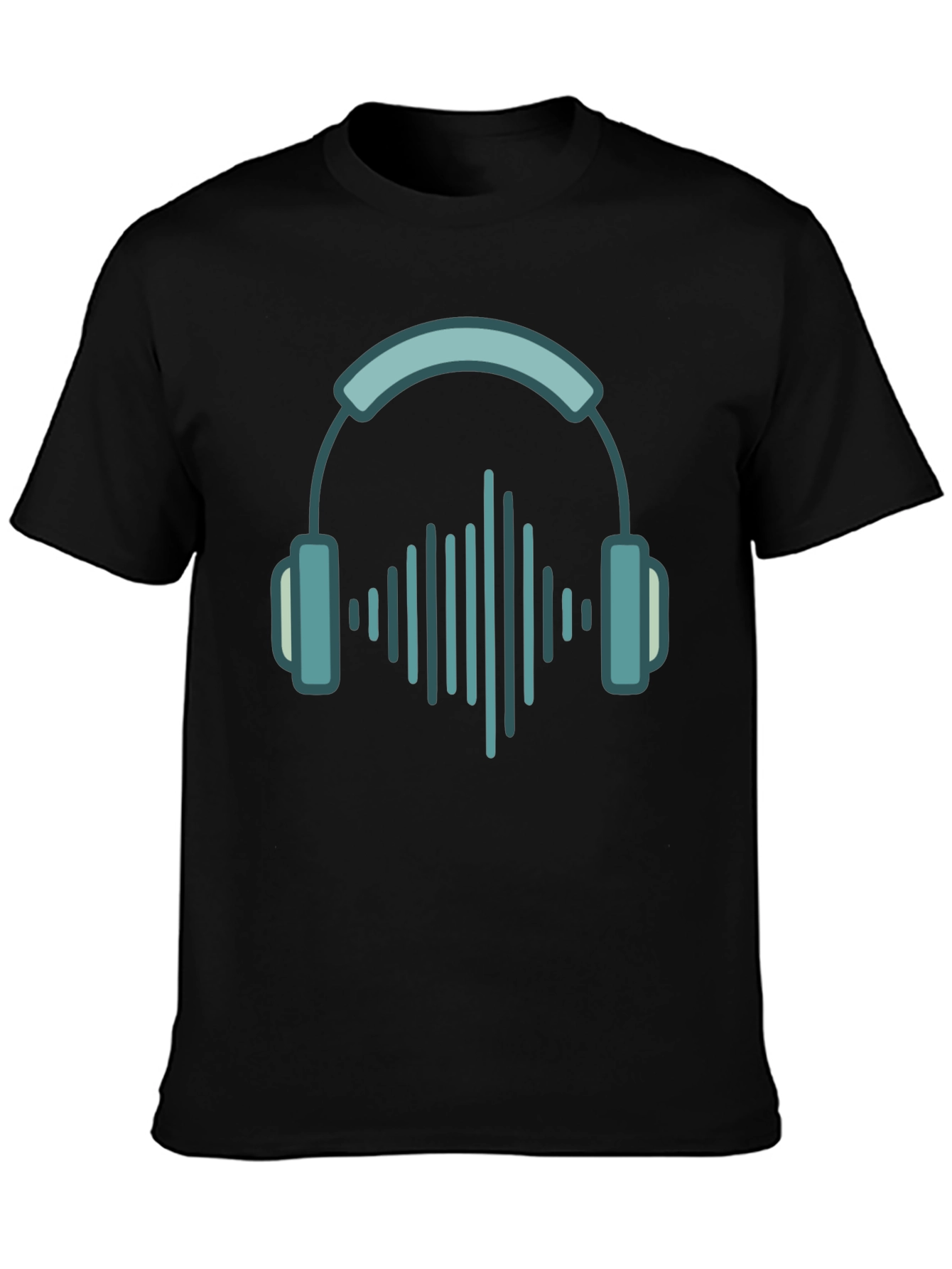 Headphone Equalizer Graphic T-Shirt - Music Lover Tee