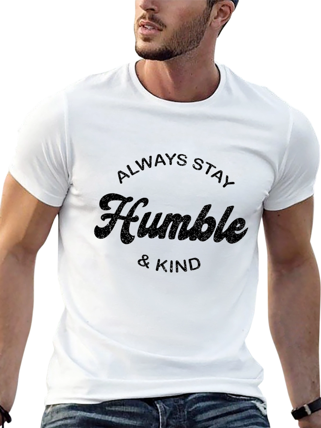 Always Stay Humble & Kind Black T-Shirt