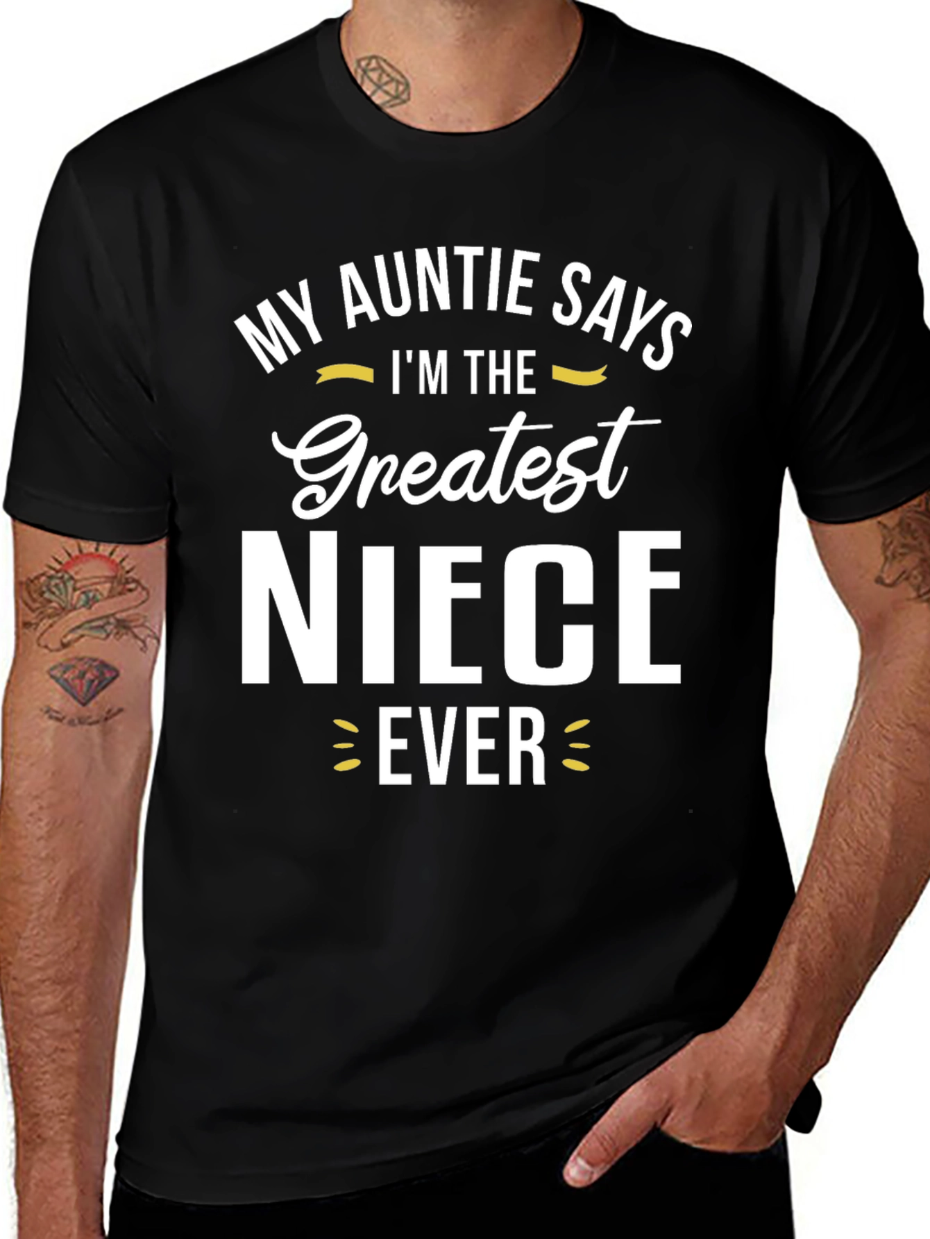 Greatest Niece Ever Graphic T-Shirt