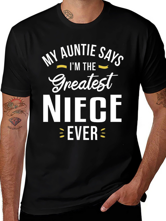 Greatest Niece Ever Graphic T-Shirt