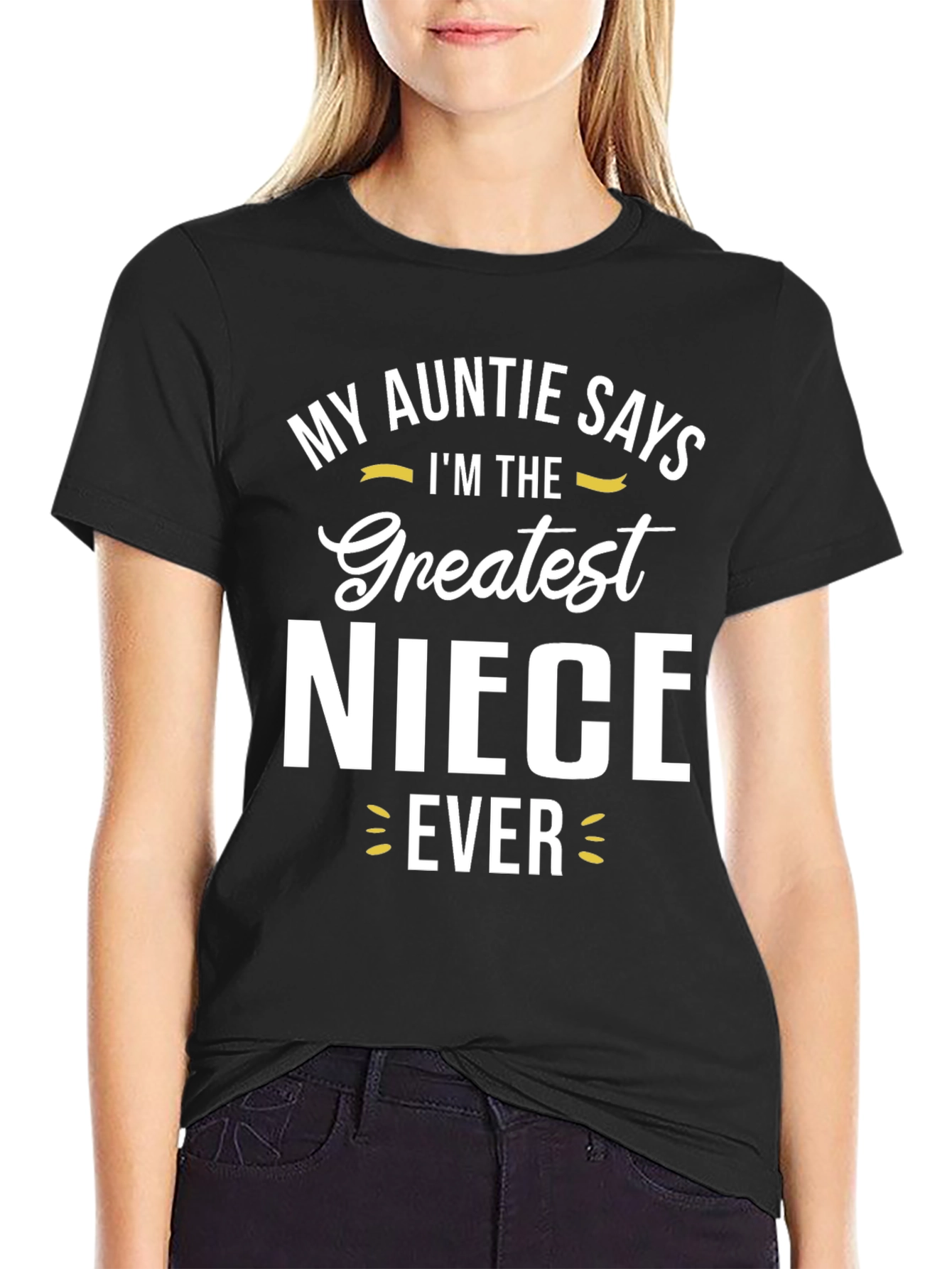Greatest Niece Ever Graphic T-Shirt