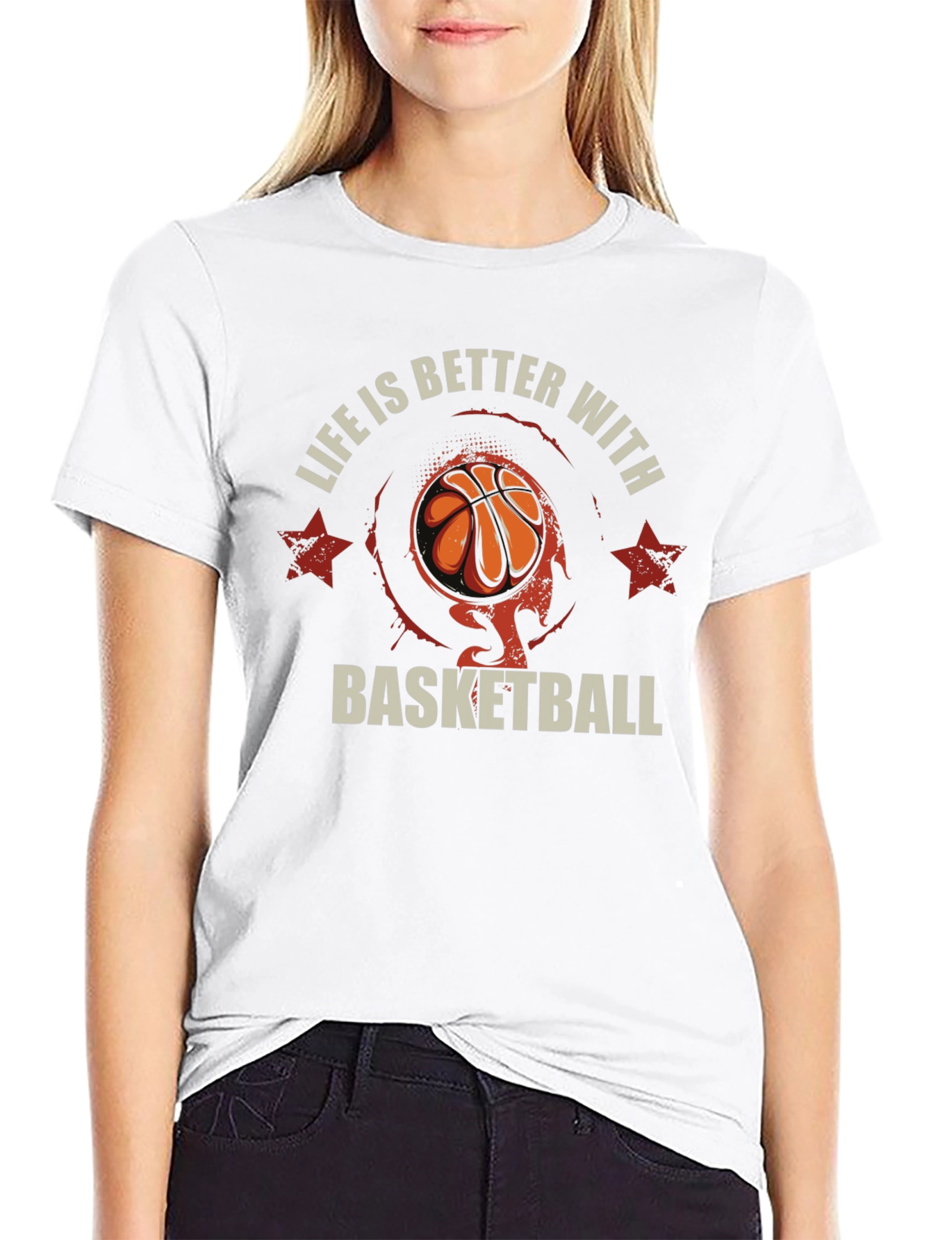 Basketball Graphic T-Shirt