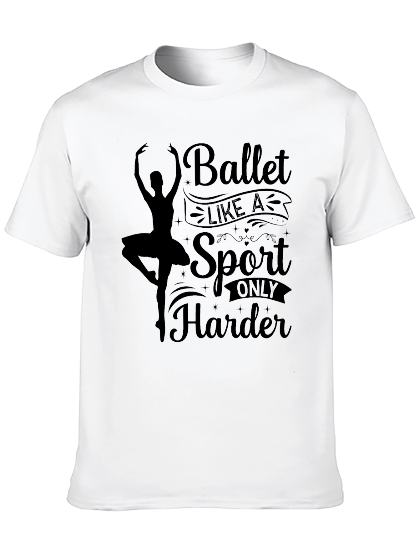 Ballet Sport Black T-Shirt