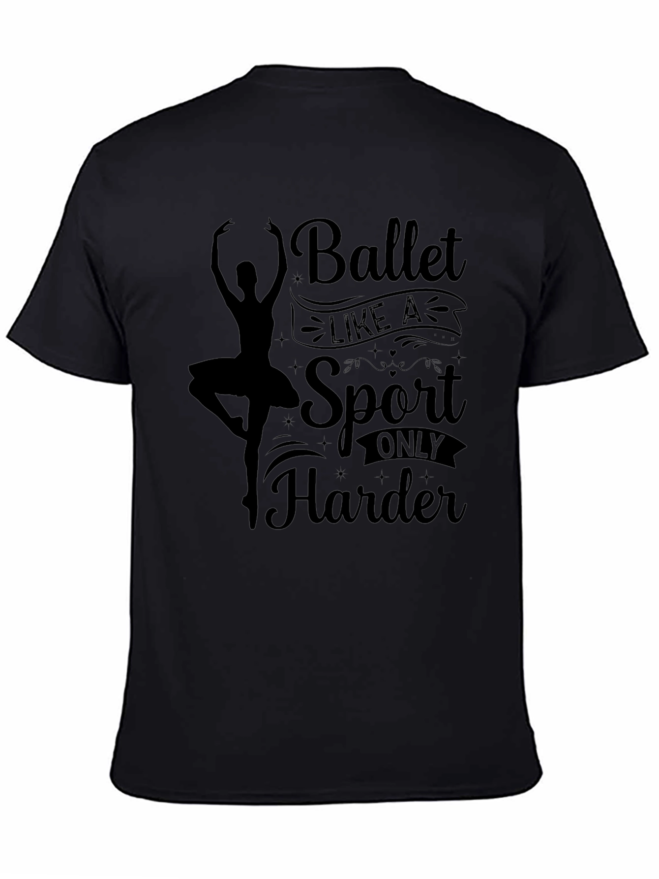 Ballet Sport Black T-Shirt