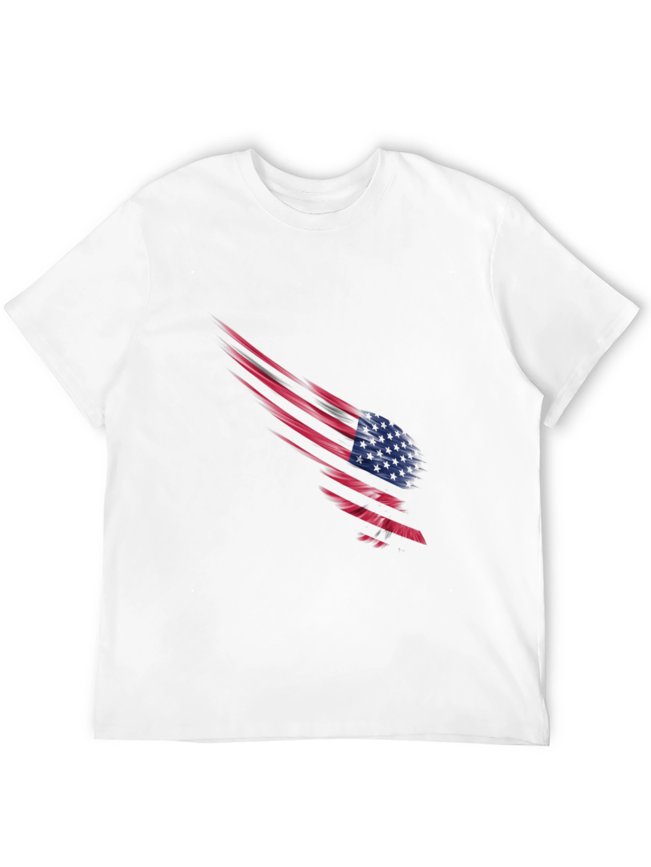 American Flag Ripped T-Shirt - Patriotic Style