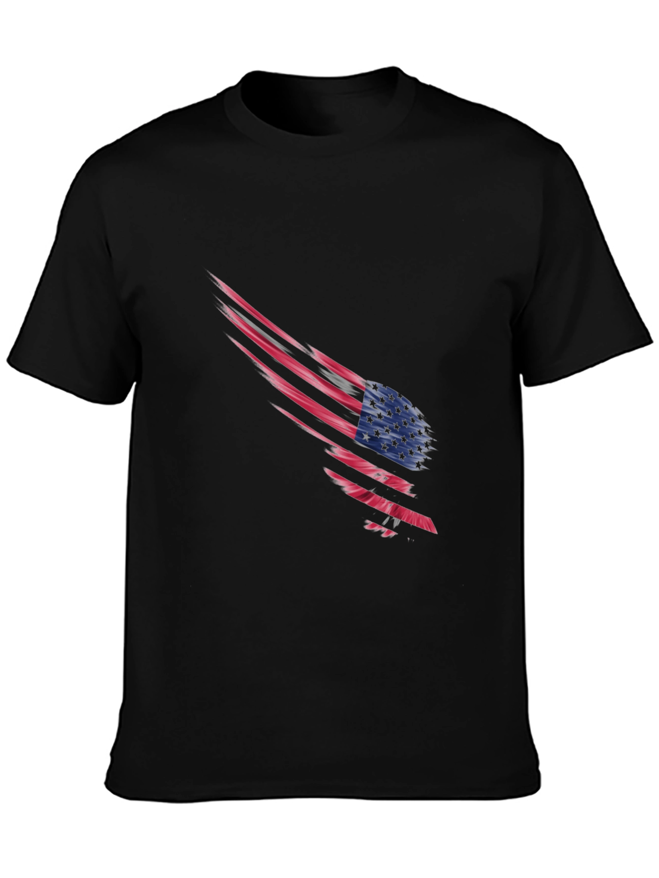 American Flag Ripped T-Shirt - Patriotic Style