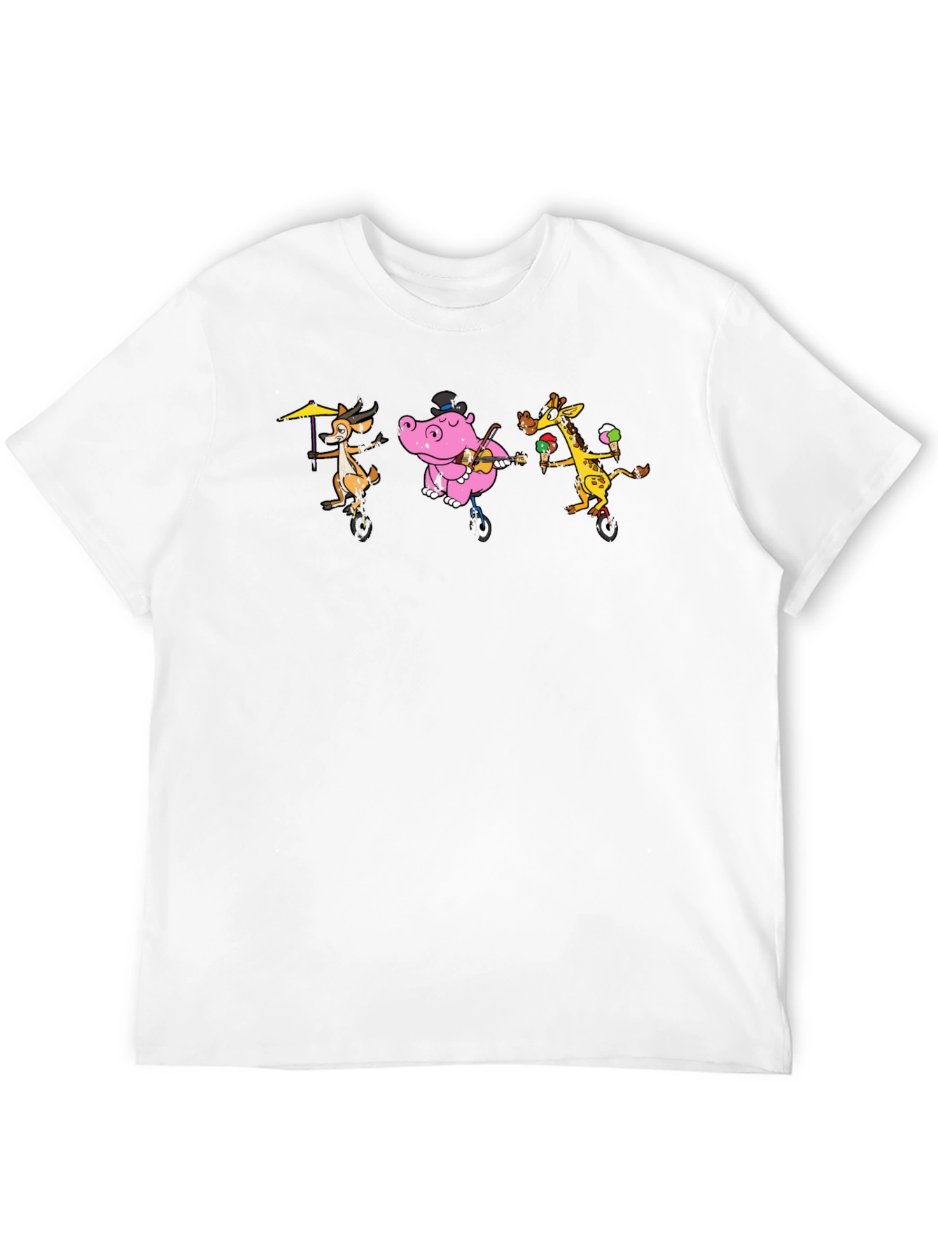 Animal Circus Black T-Shirt