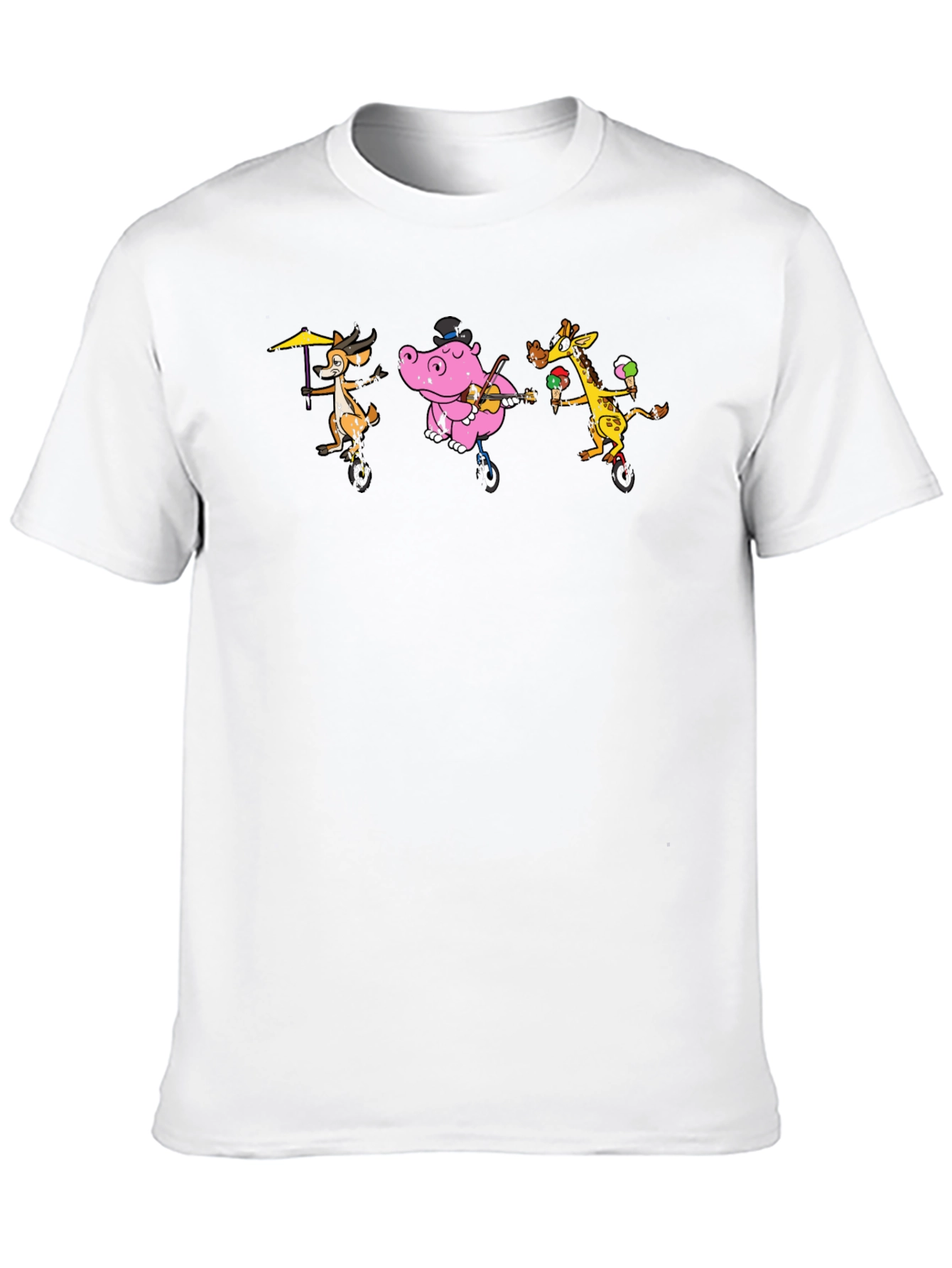 Animal Circus Black T-Shirt