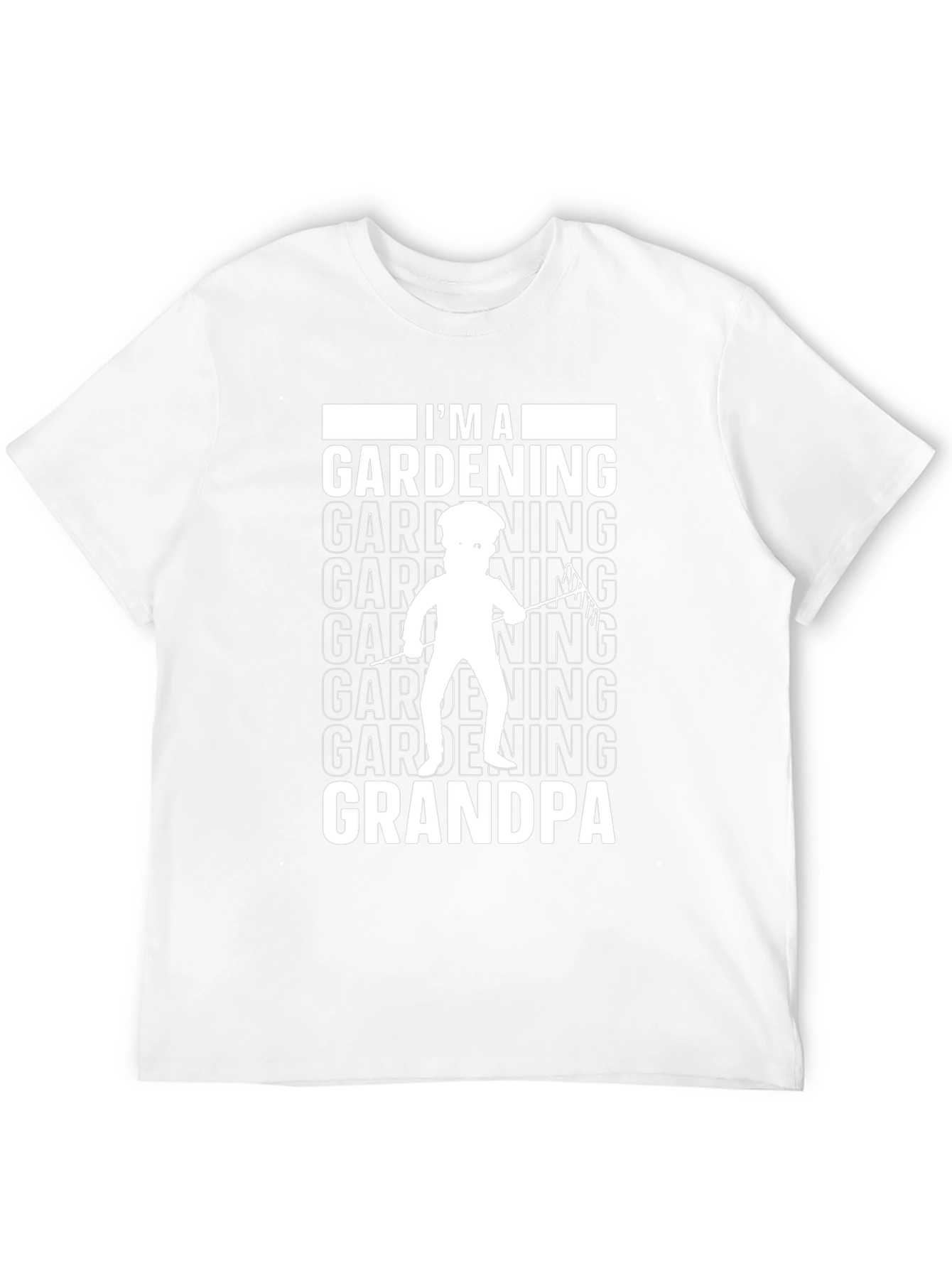 Gardening Grandpa T-Shirt - Black
