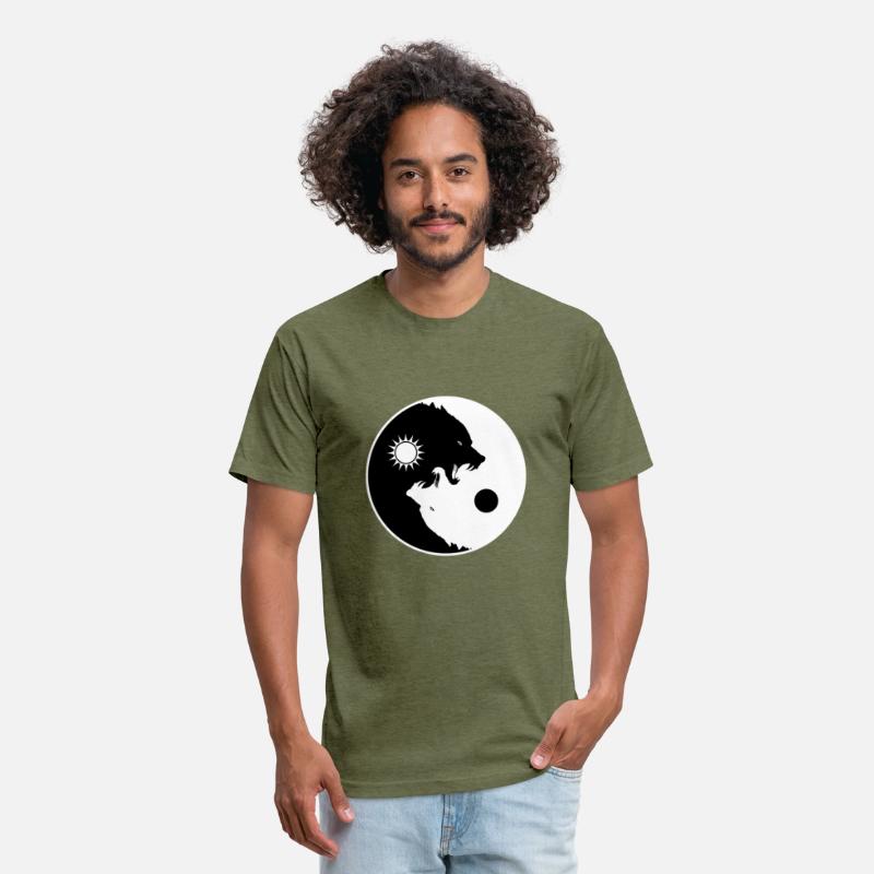 Yin Yang Wolf Spirits