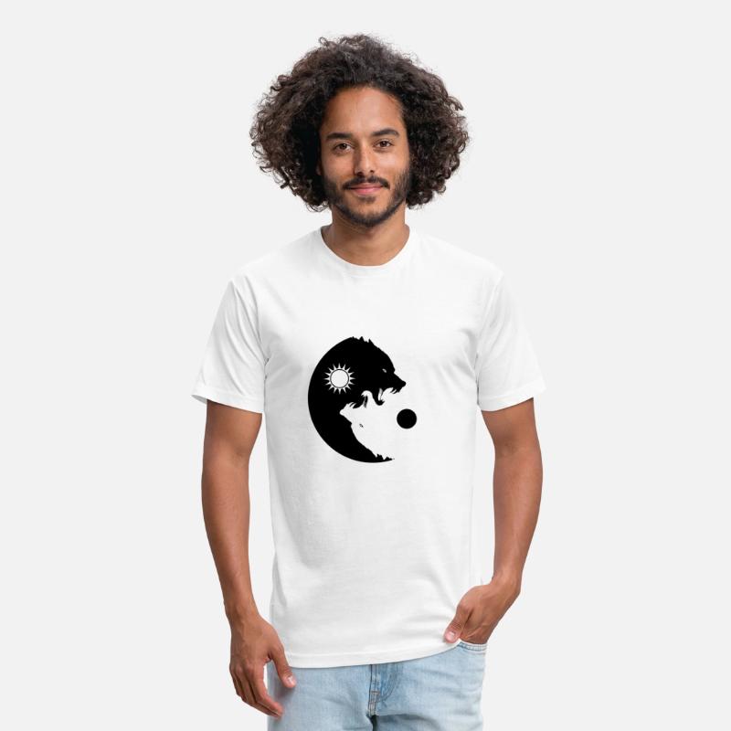 Yin Yang Wolf Spirits