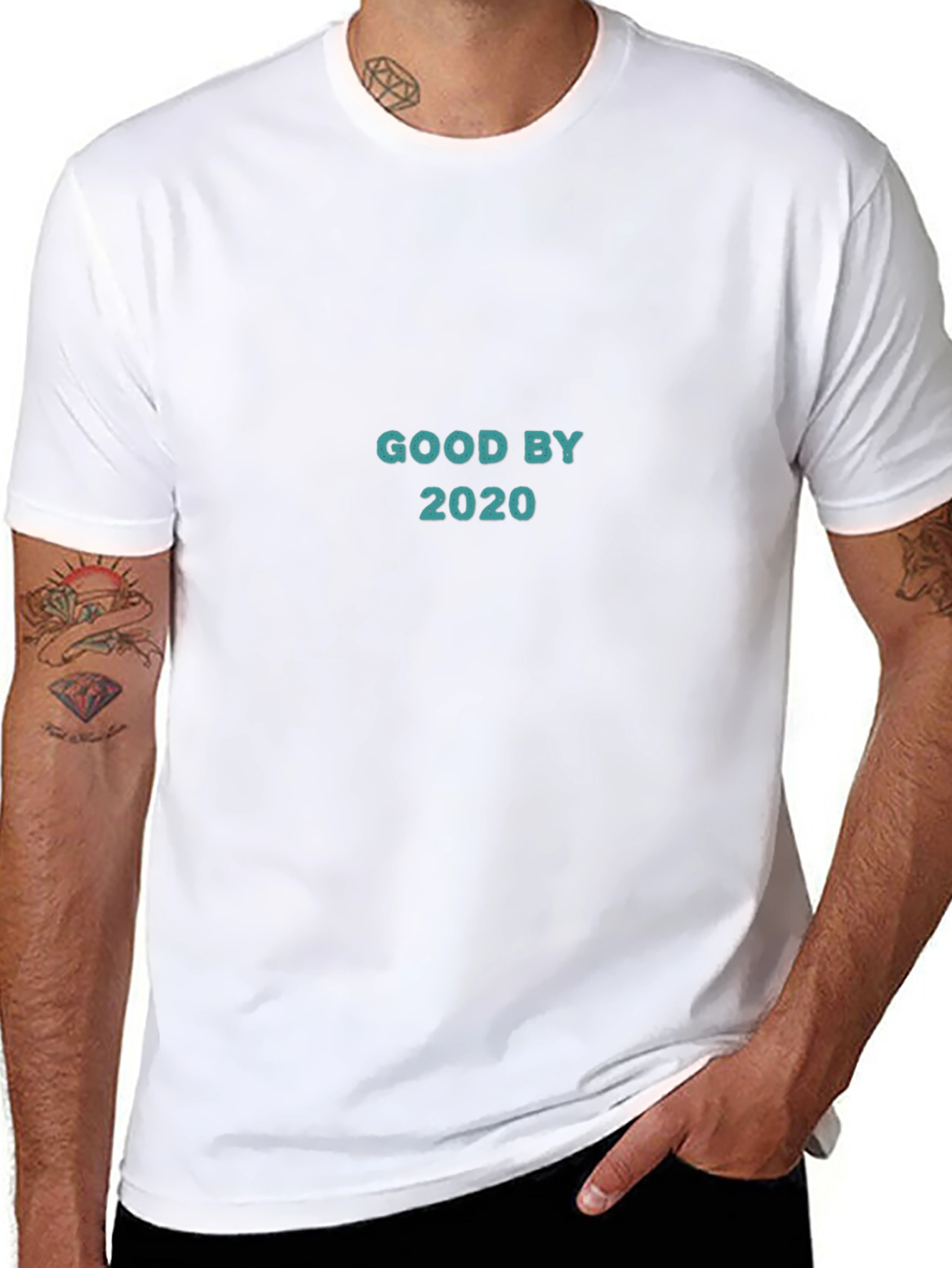 Goodbye 2020 Black Graphic Tee
