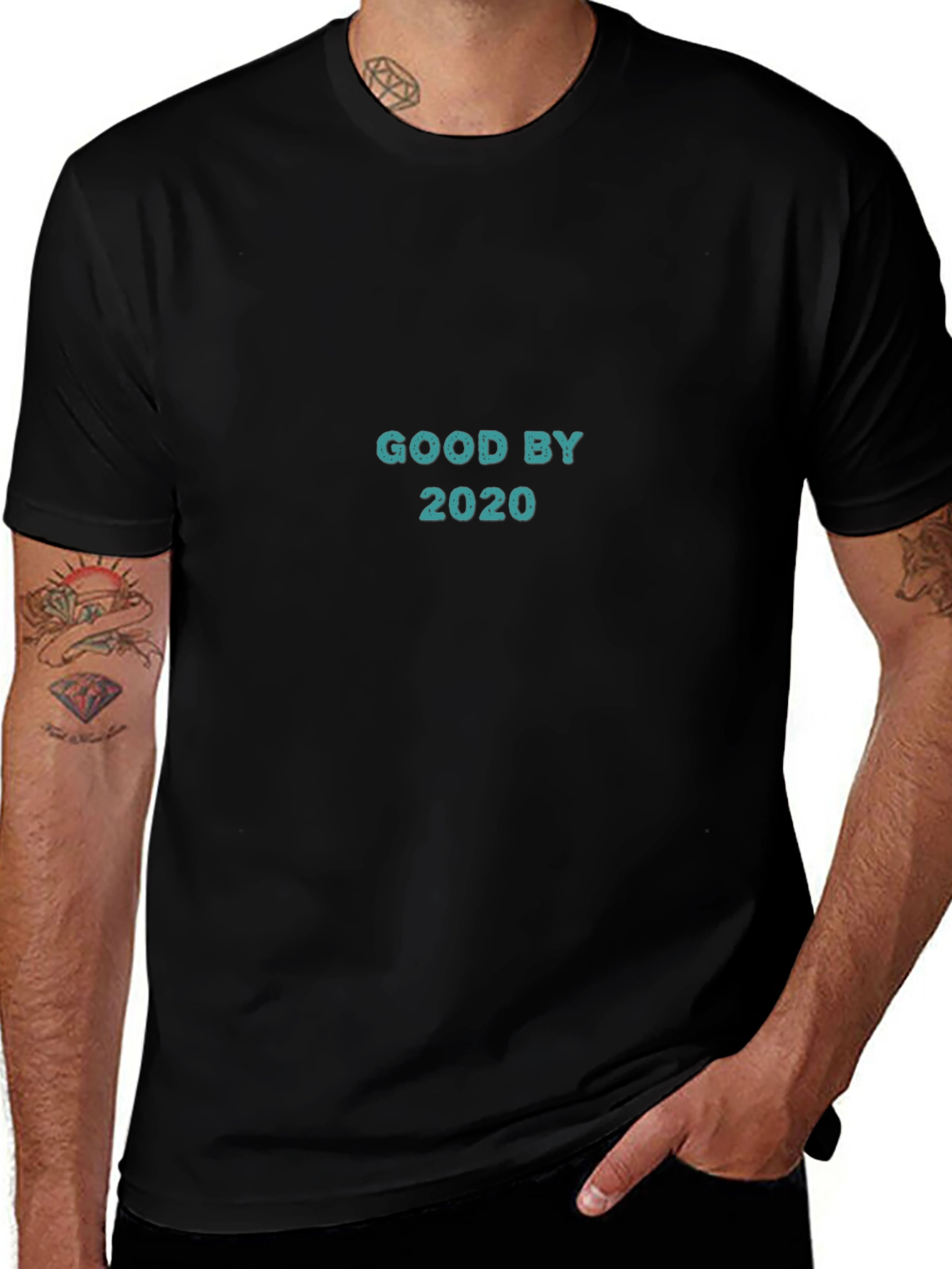 Goodbye 2020 Black Graphic Tee