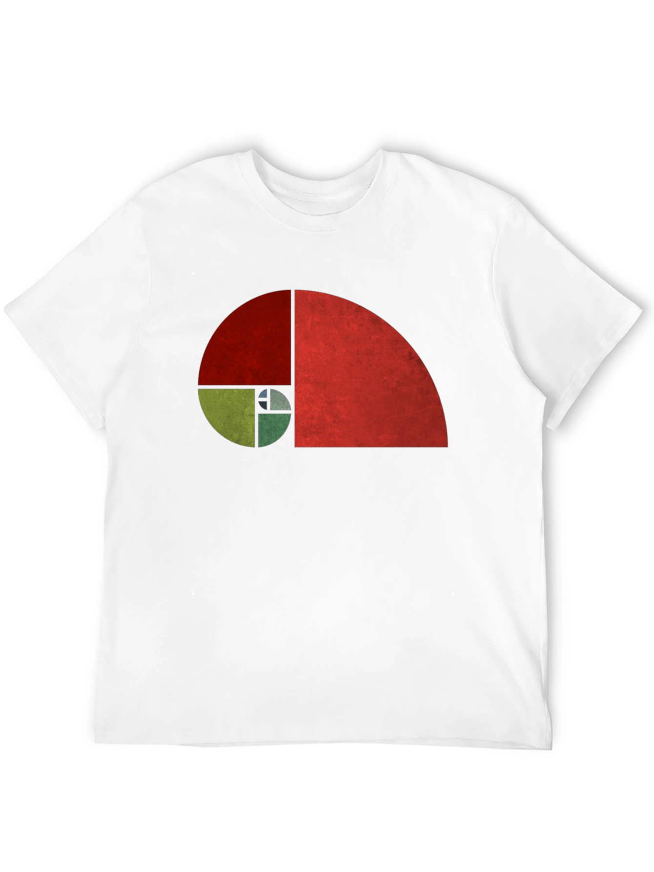 Geometric Fibonacci Sequence Graphic Tee