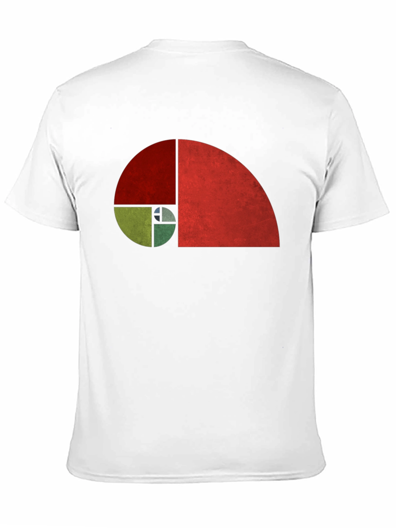 Geometric Fibonacci Sequence Graphic Tee