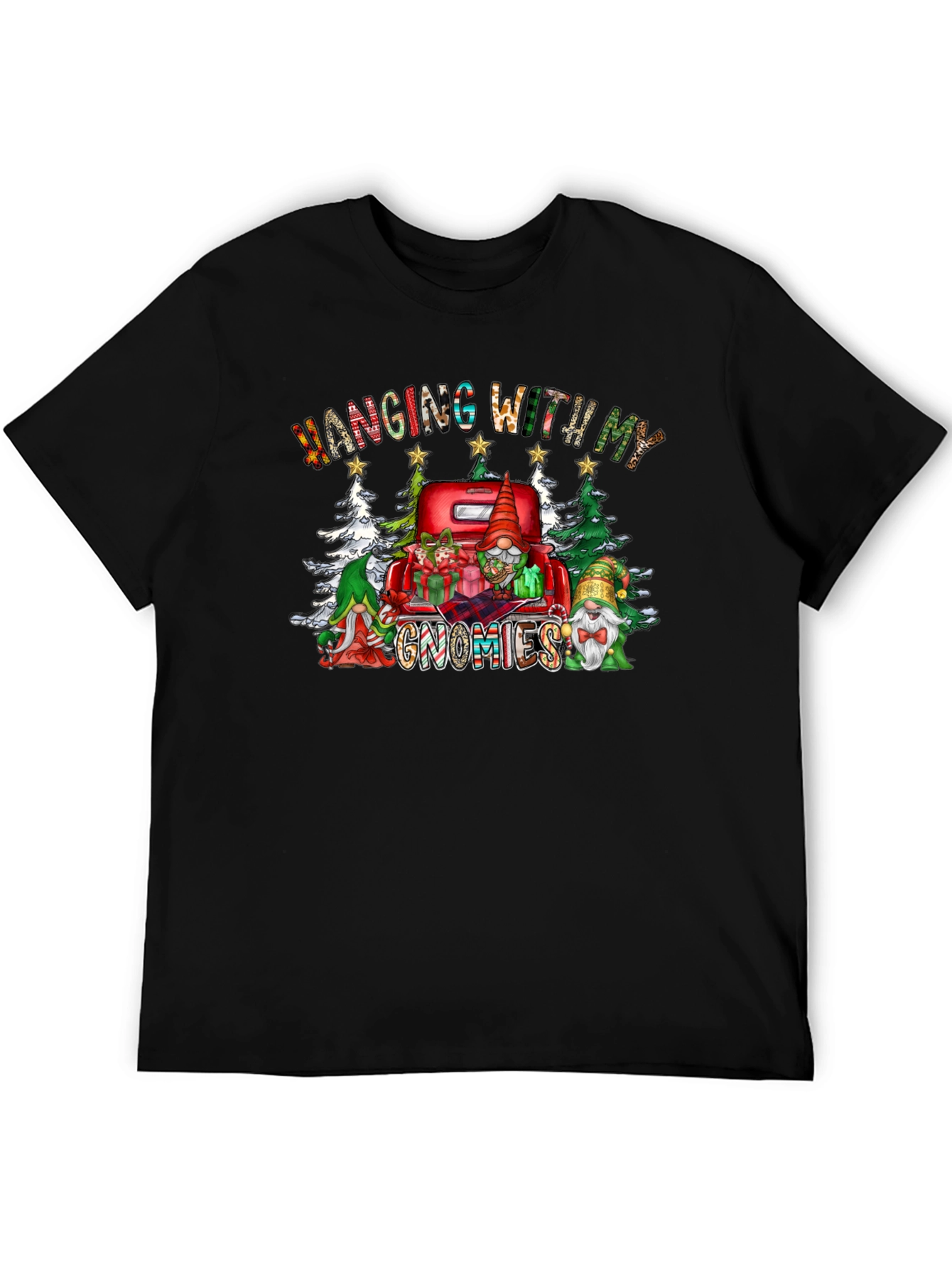 Hanging With My Gnomies Christmas T-Shirt