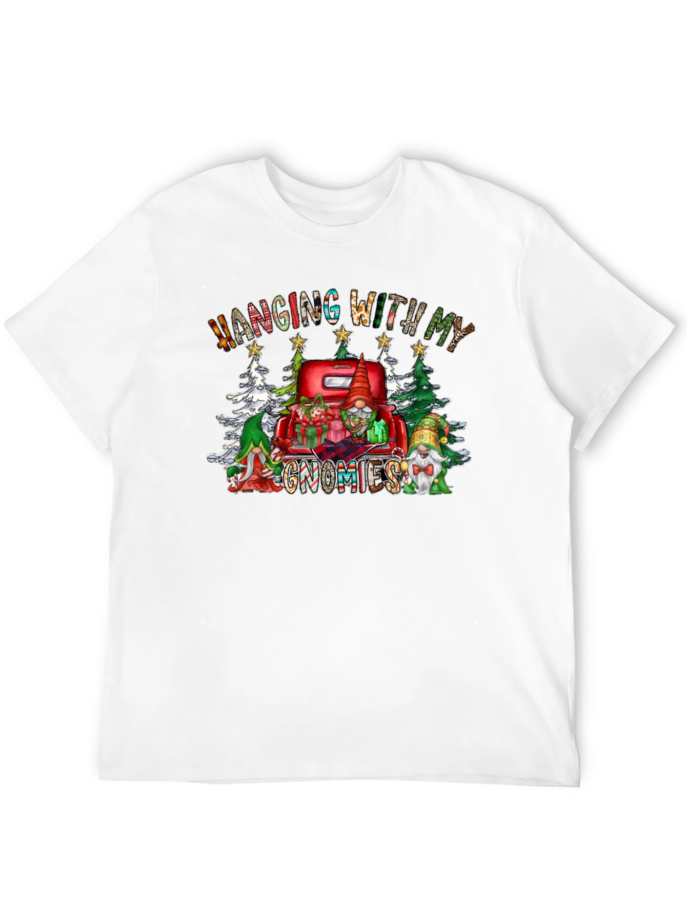 Hanging With My Gnomies Christmas T-Shirt