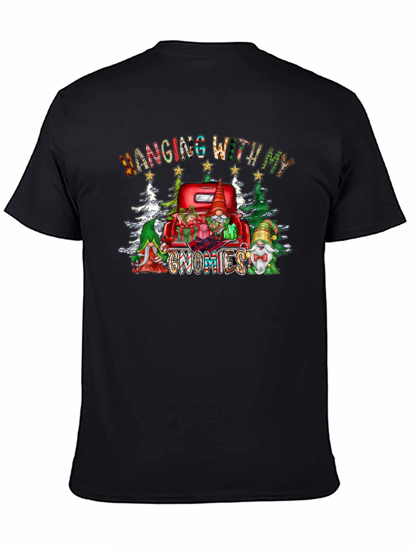 Hanging With My Gnomies Christmas T-Shirt