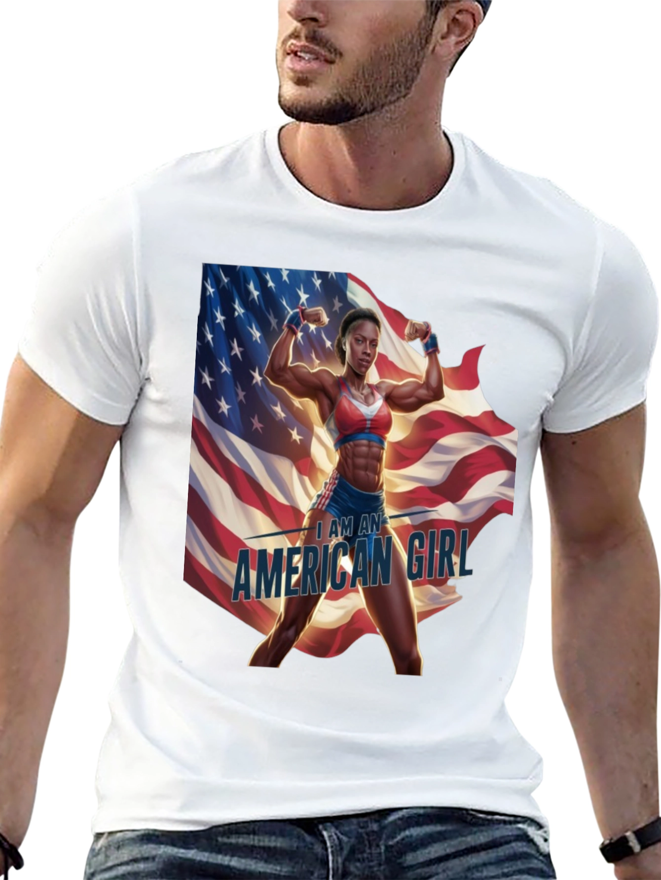 American Girl Patriotic T-Shirt