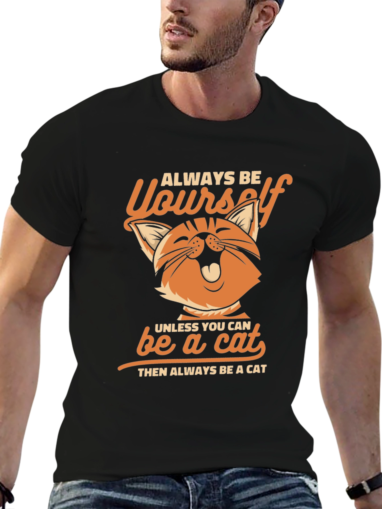 Always Be Yourself Cat T-Shirt
