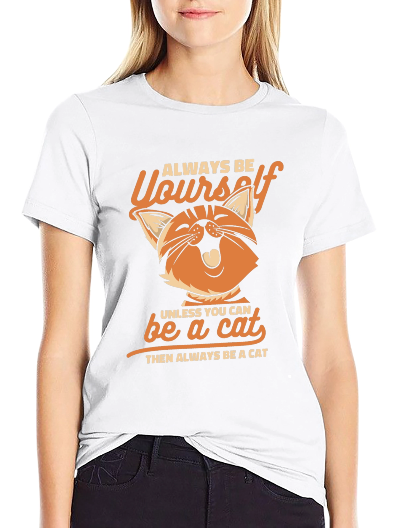 Always Be Yourself Cat T-Shirt