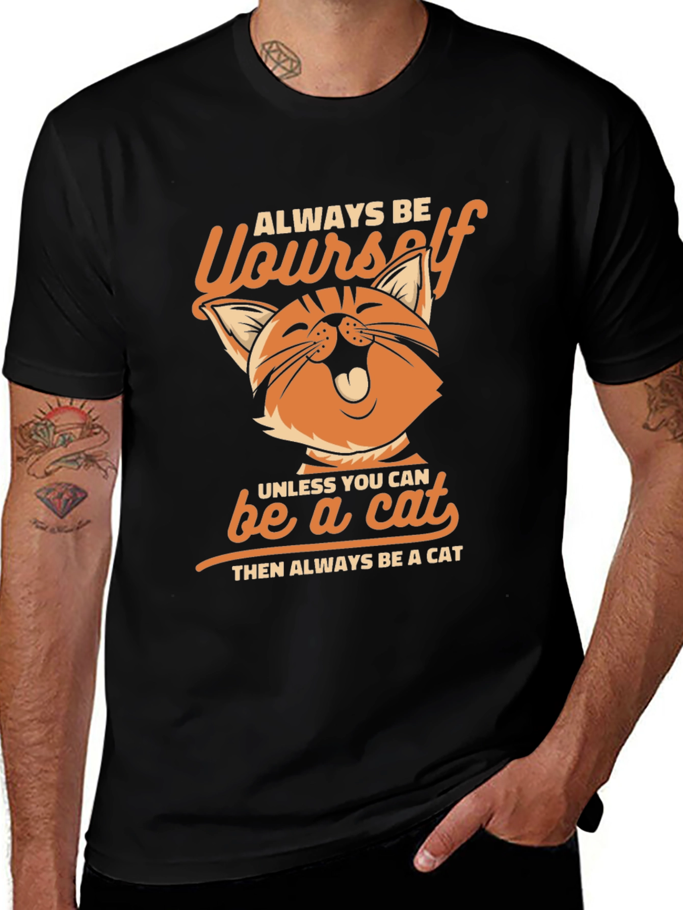 Always Be Yourself Cat T-Shirt