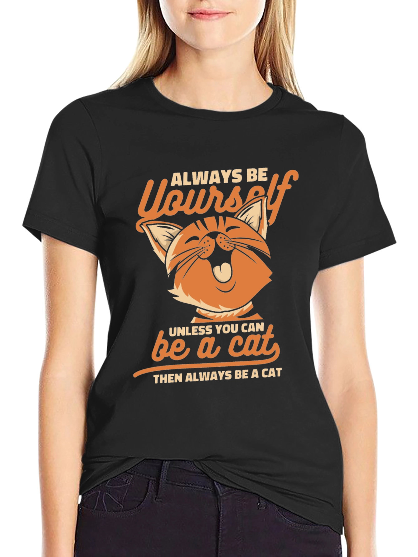 Always Be Yourself Cat T-Shirt