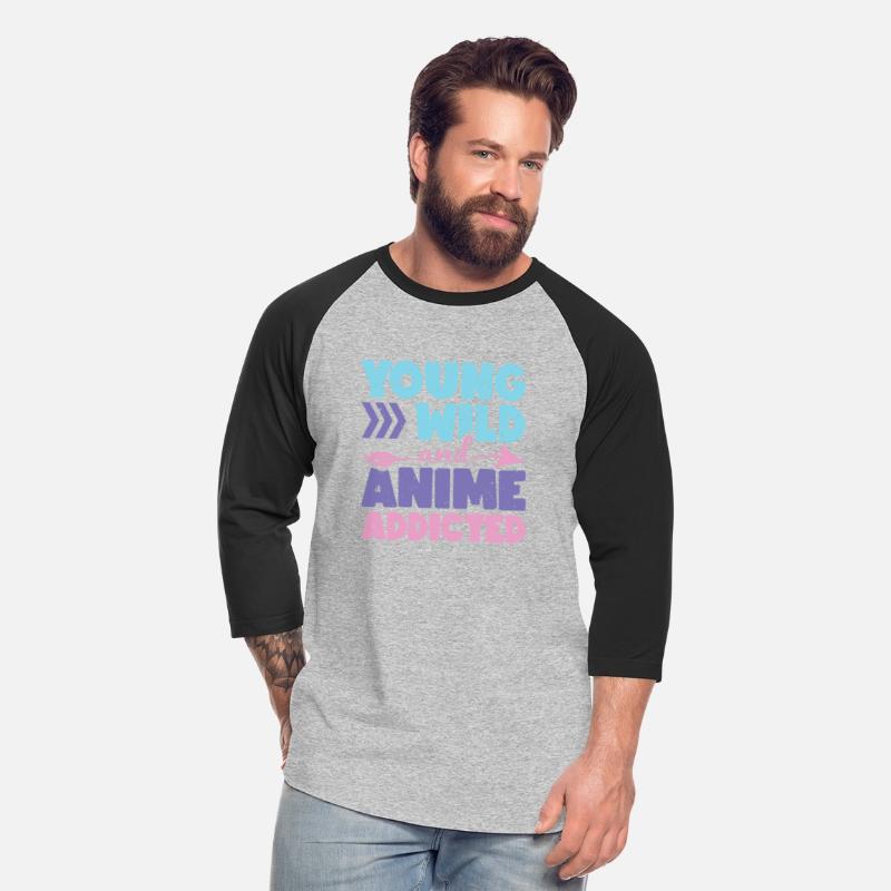 Young Wild And Anime Addicted | Anime Lover Gift