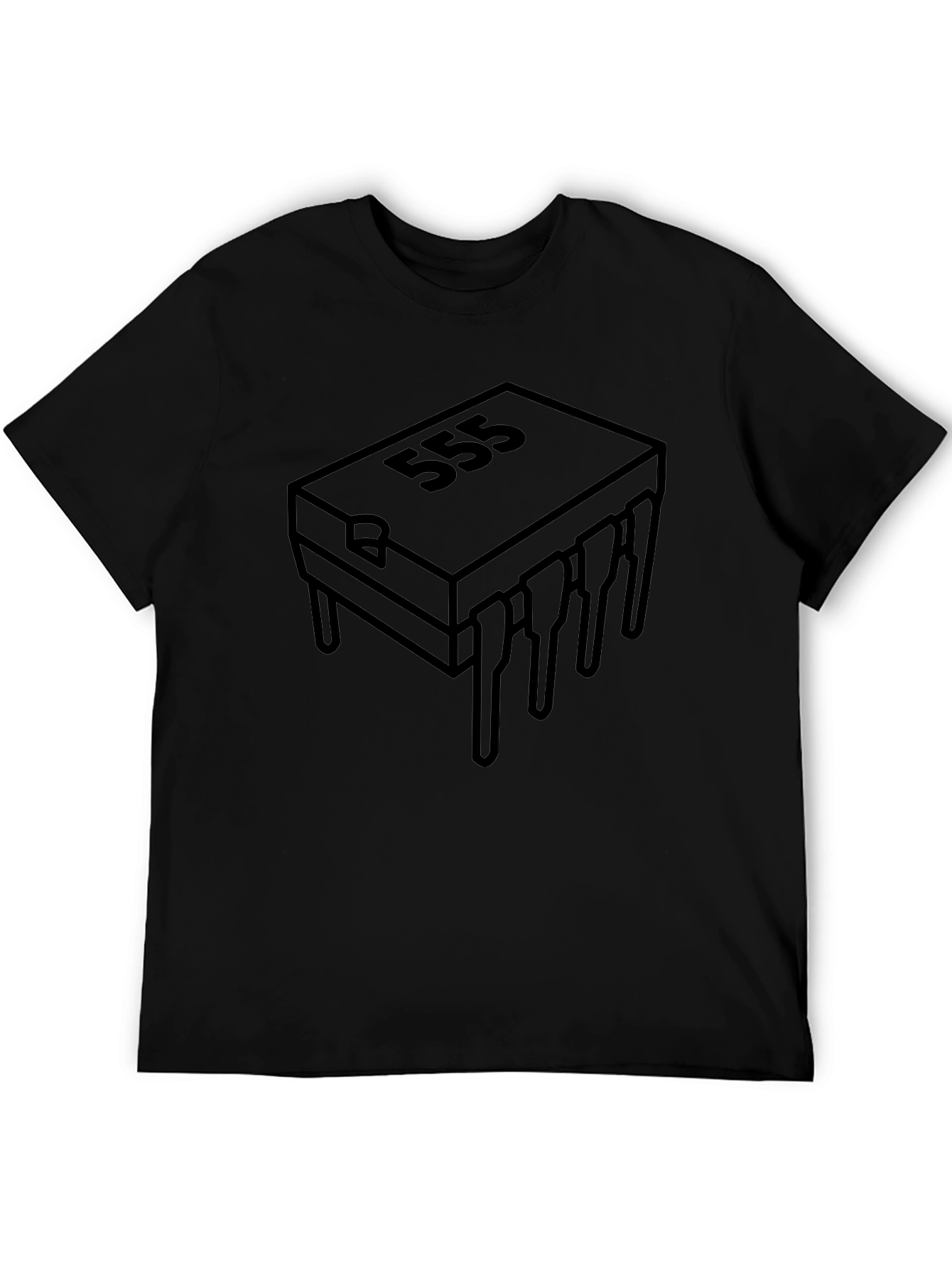 555 Timer IC Chip T-Shirt - Electronics Geek Tee