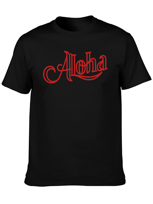 Aloha Graphic Tee - Casual Style