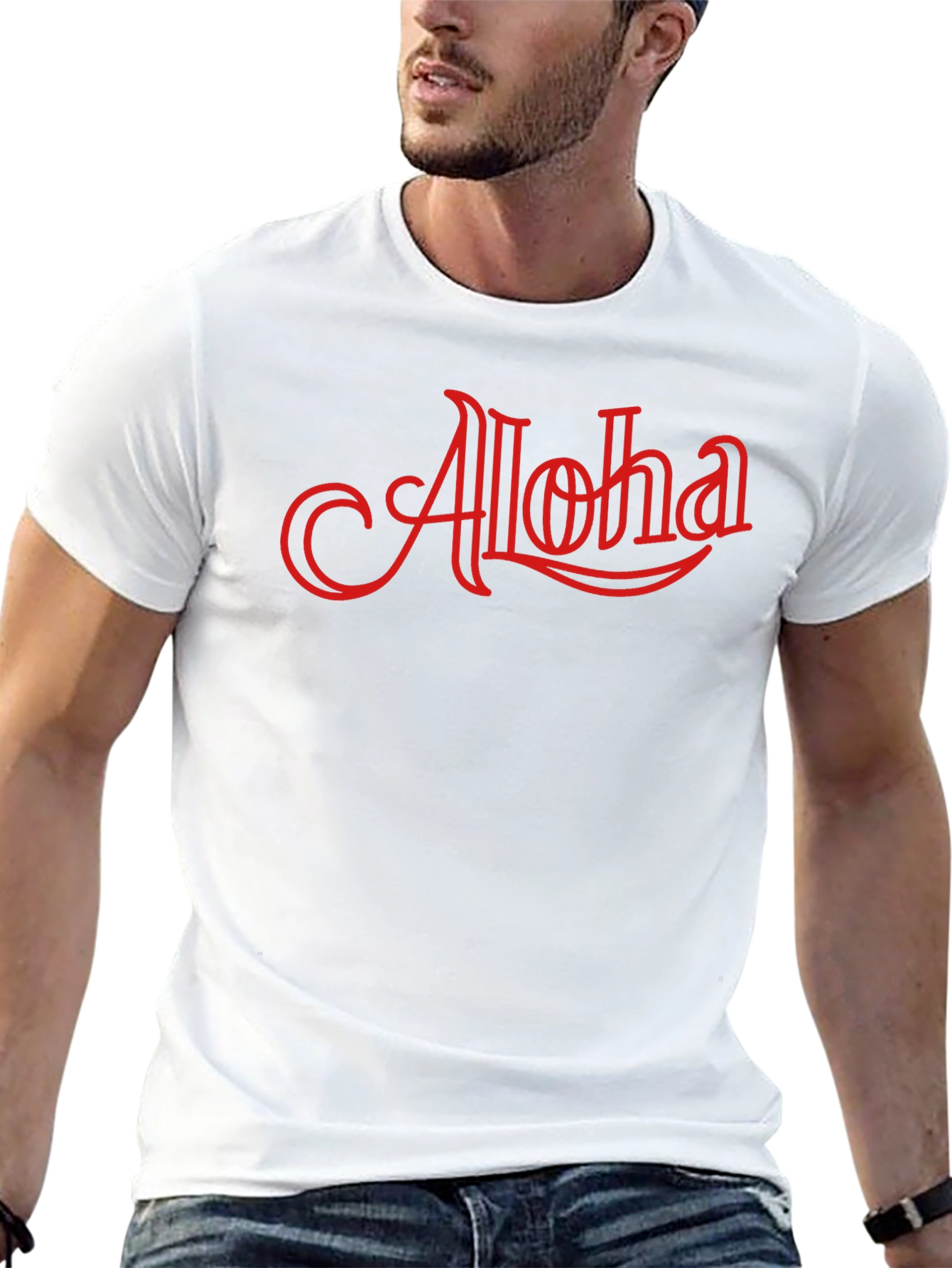Aloha Graphic Tee - Casual Style