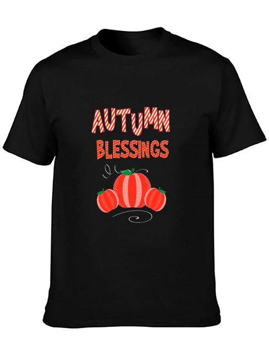 Autumn Blessings Pumpkin Graphic Tee