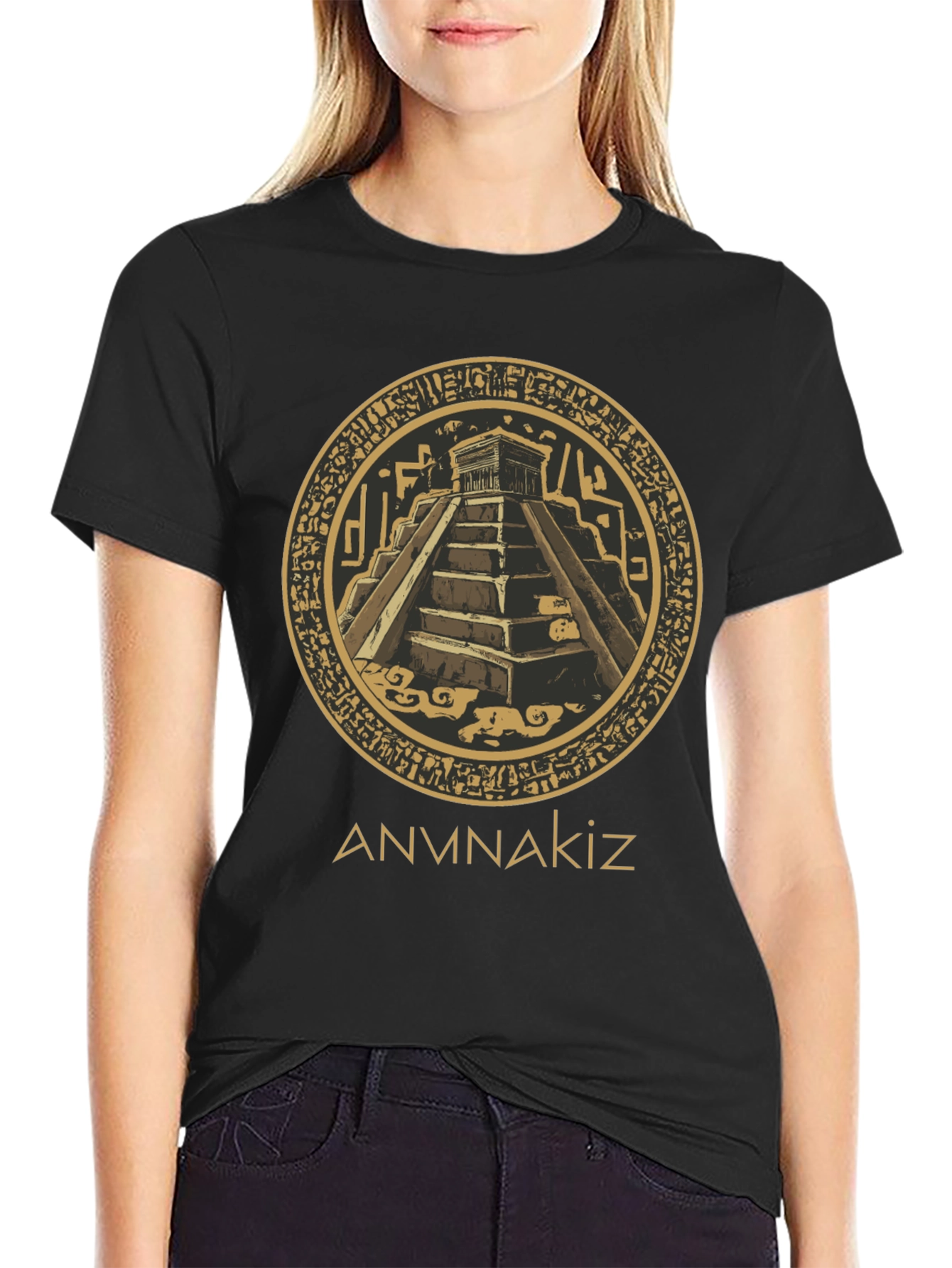 Anunnaki T-Shirt - Ancient Pyramid Design