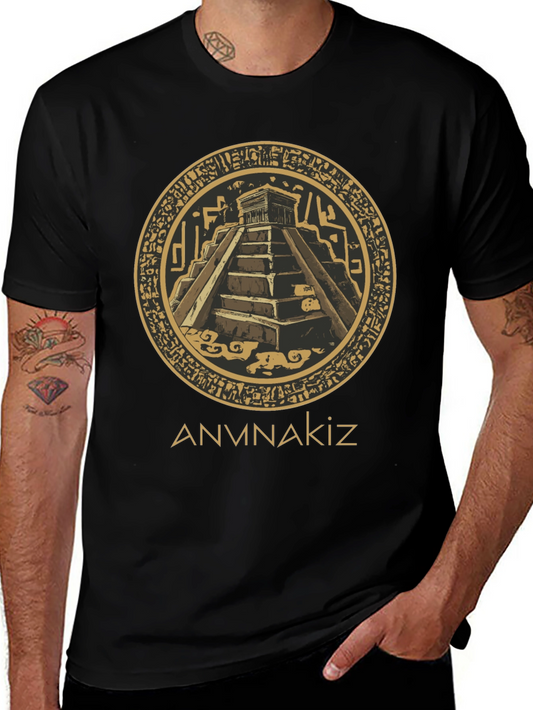 Anunnaki T-Shirt - Ancient Pyramid Design