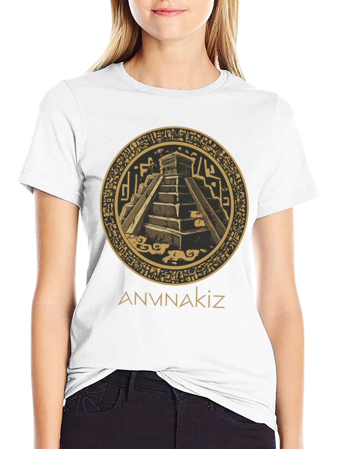 Anunnaki T-Shirt - Ancient Pyramid Design