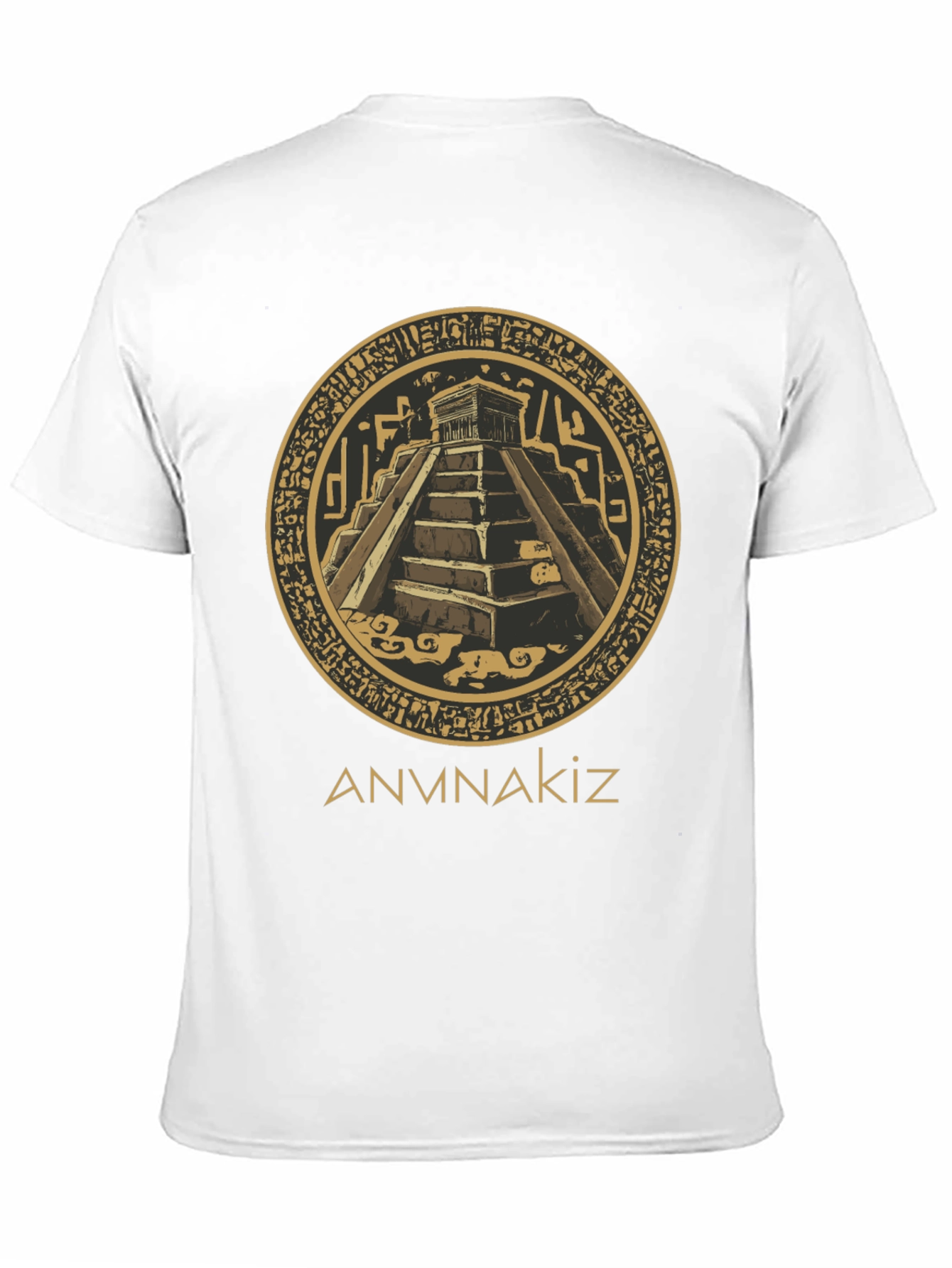 Anunnaki T-Shirt - Ancient Pyramid Design