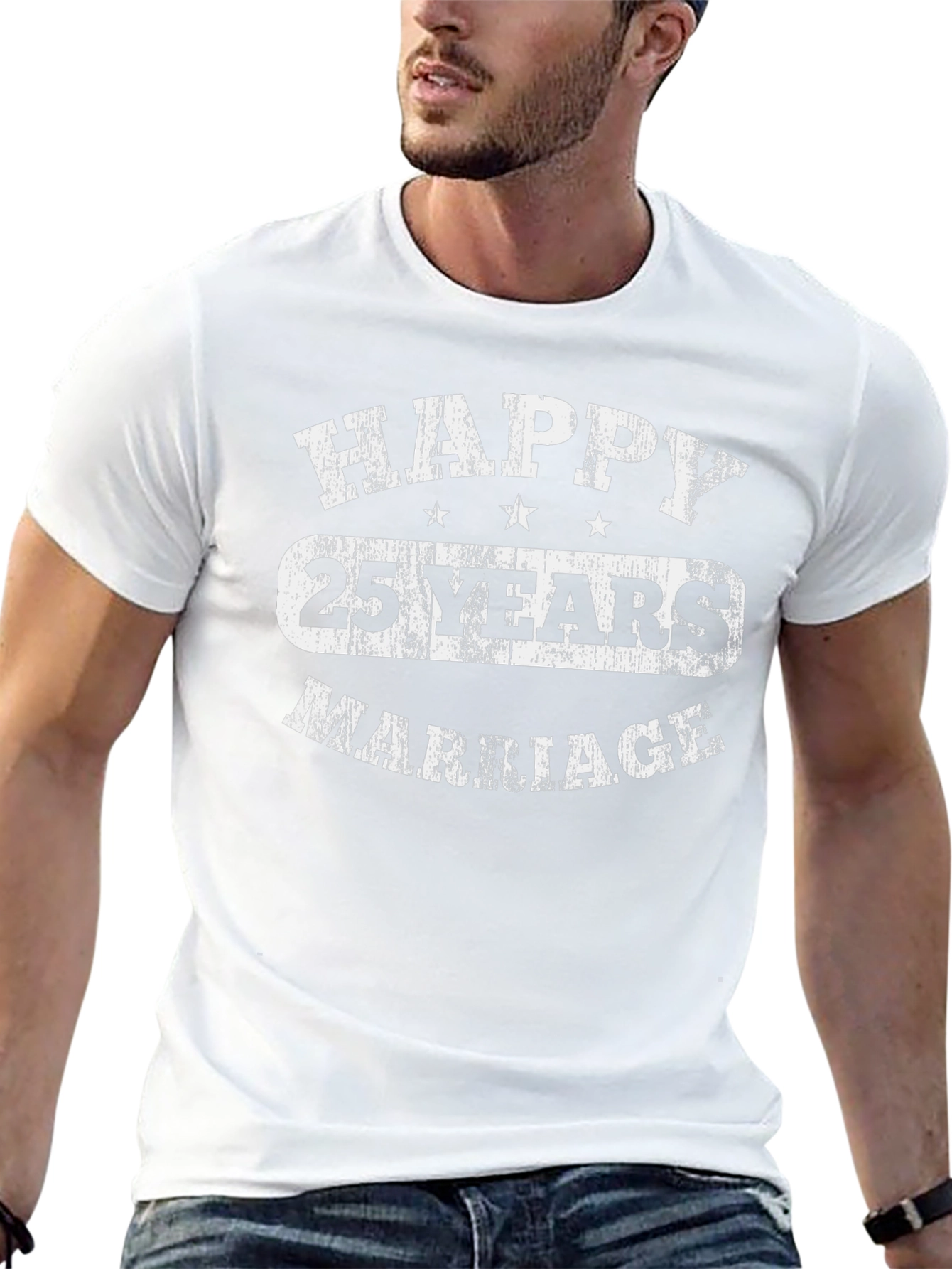 Happy 25th Anniversary Marriage T-Shirt