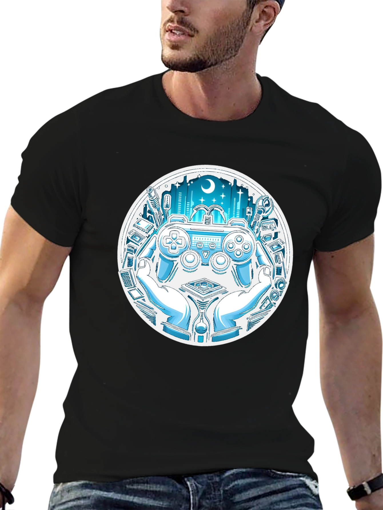 Gamer T-Shirt Cool Graphic Tee