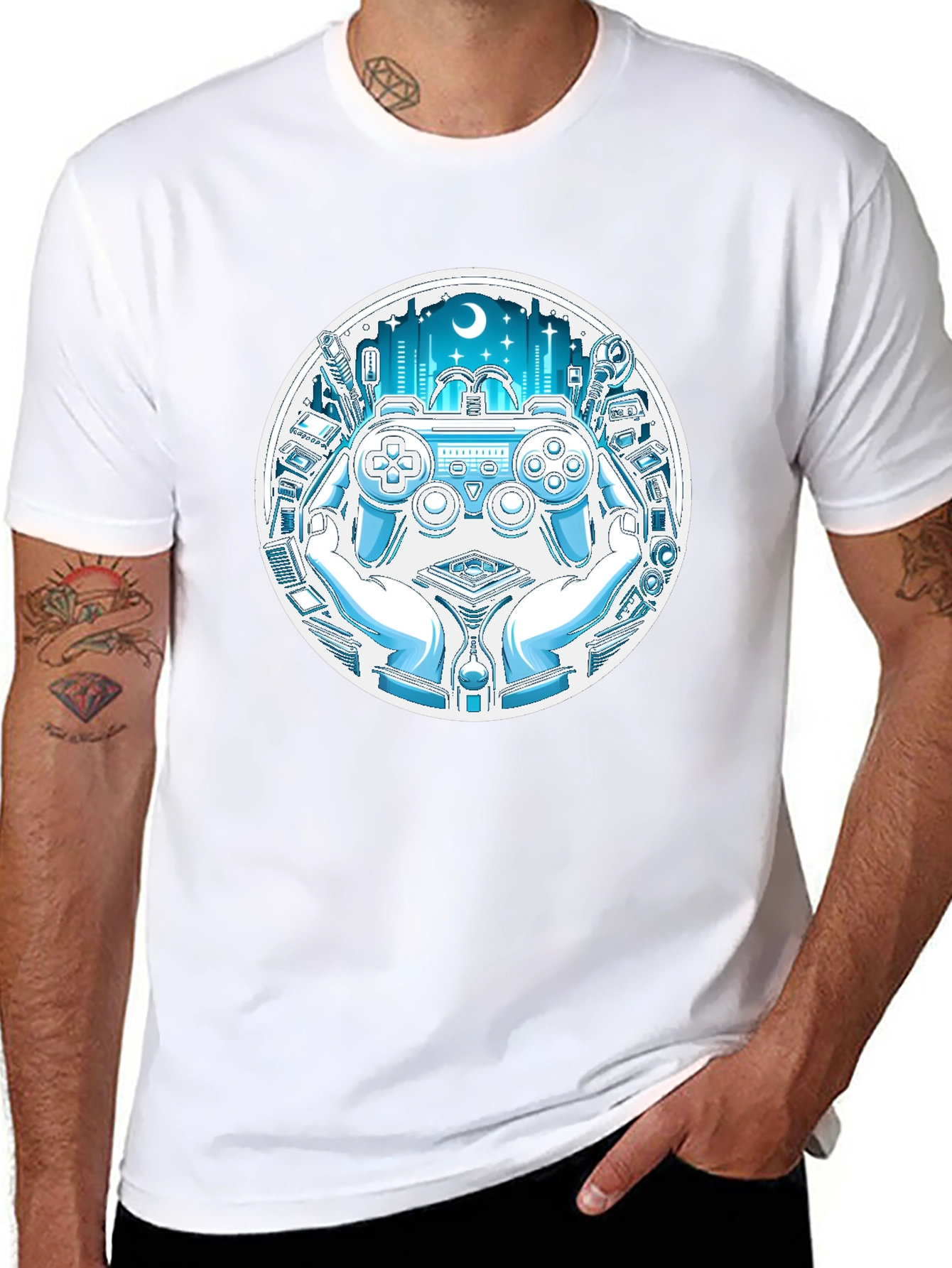 Gamer T-Shirt Cool Graphic Tee