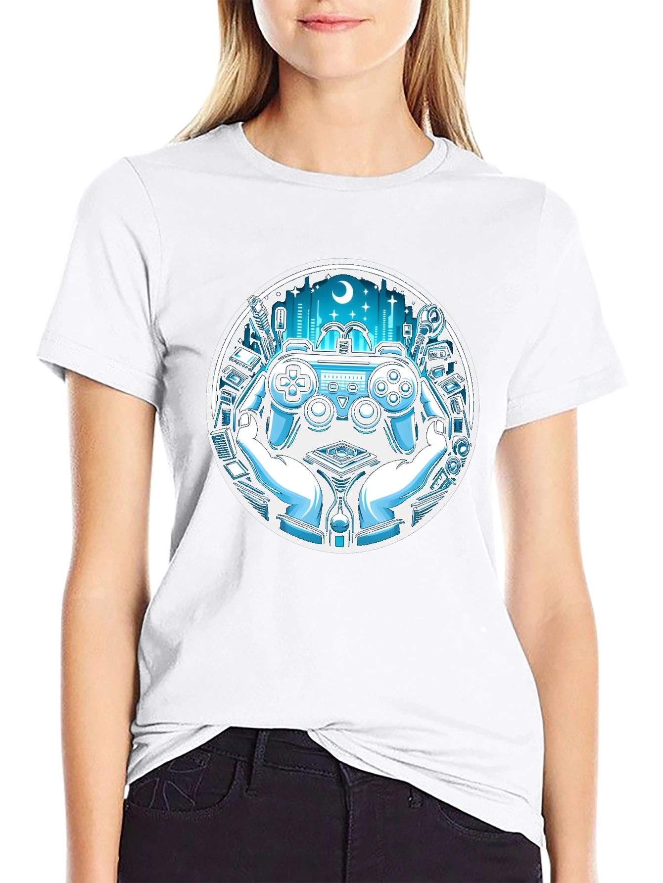 Gamer T-Shirt Cool Graphic Tee