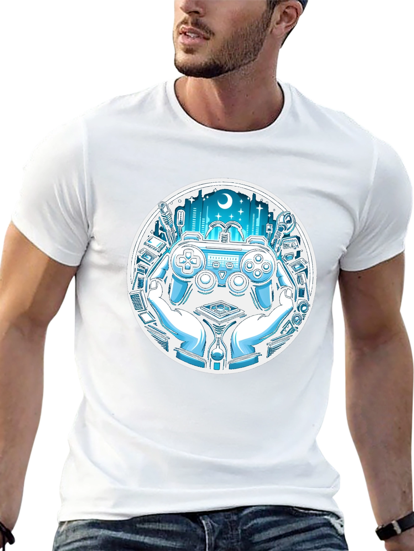 Gamer T-Shirt Cool Graphic Tee