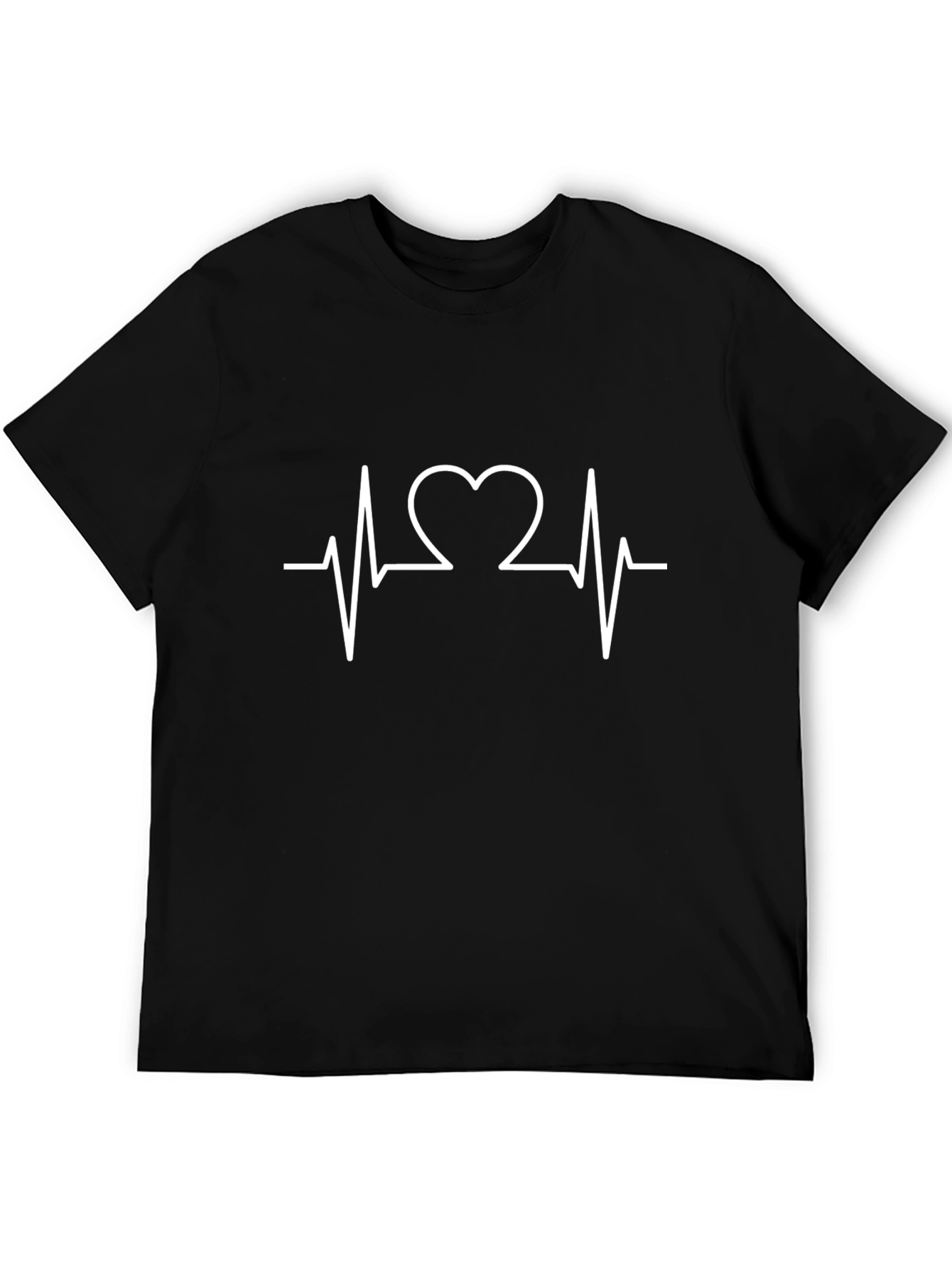 Heartbeat Heart T-Shirt - Love Pulse Tee