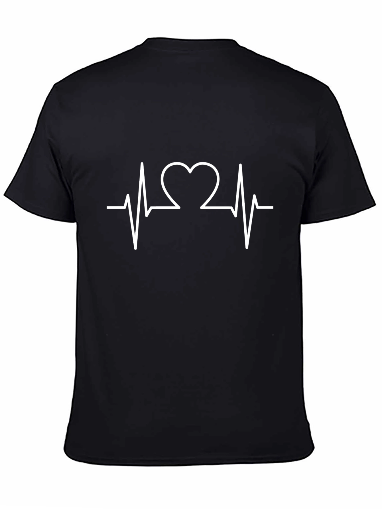 Heartbeat Heart T-Shirt - Love Pulse Tee