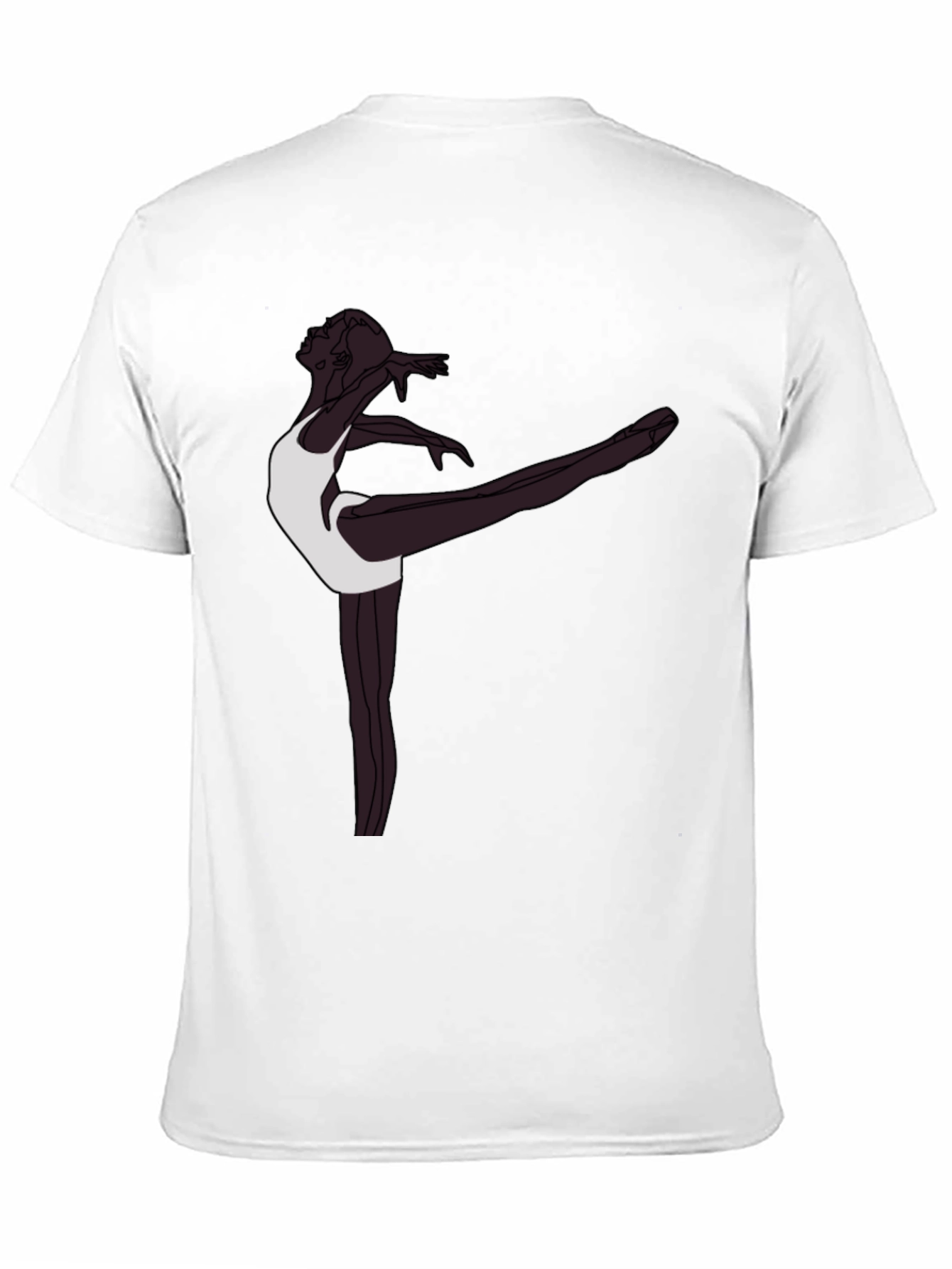 Ballet Dancer Graphic Tee - Stylish Mens T-Shirt