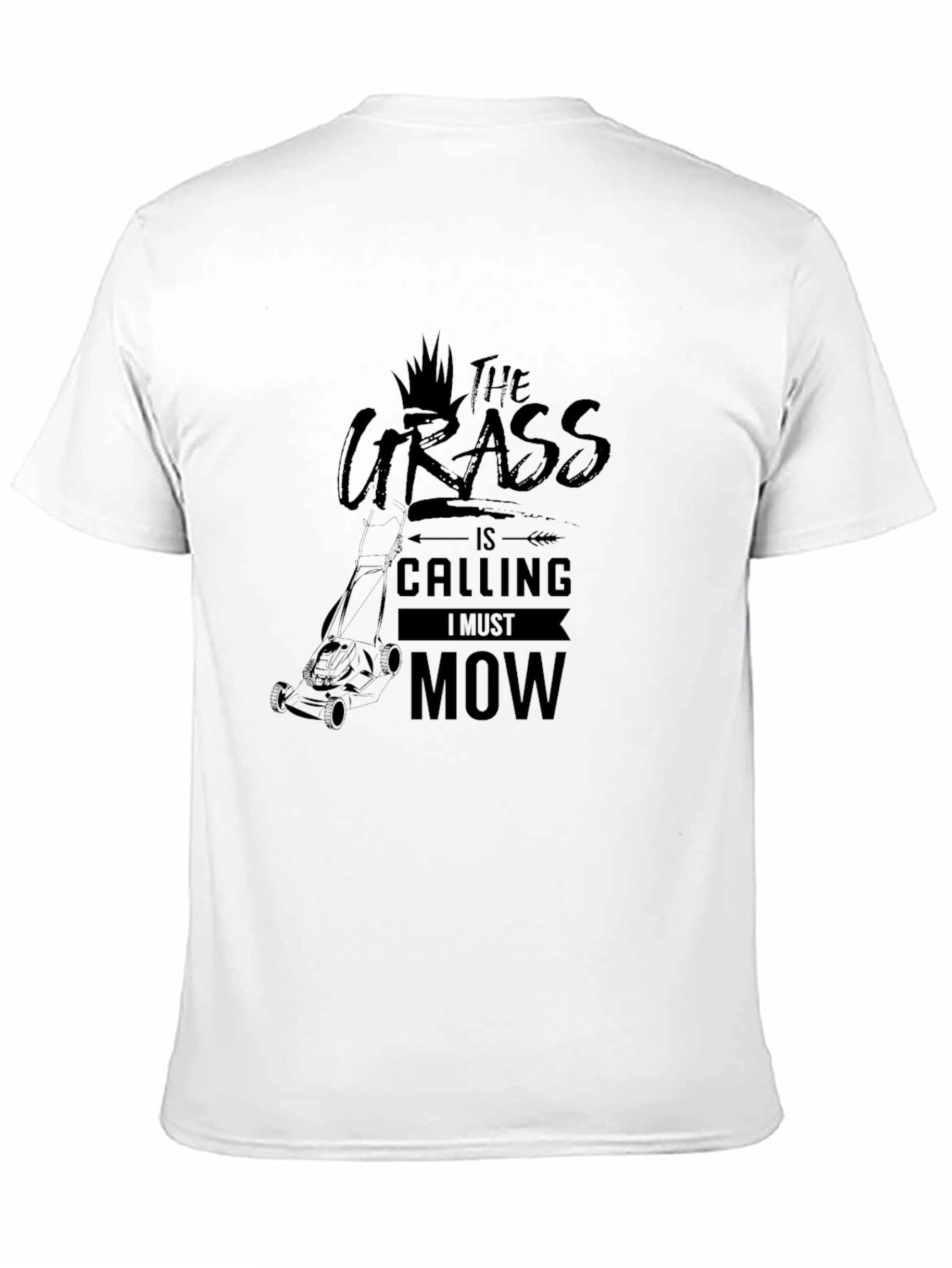 Grass is Calling T-Shirt - Mowing Season Apparel