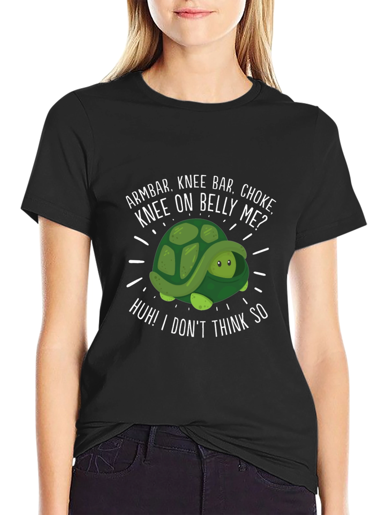 Armbar Turtle Graphic T-Shirt - Jiu Jitsu Design