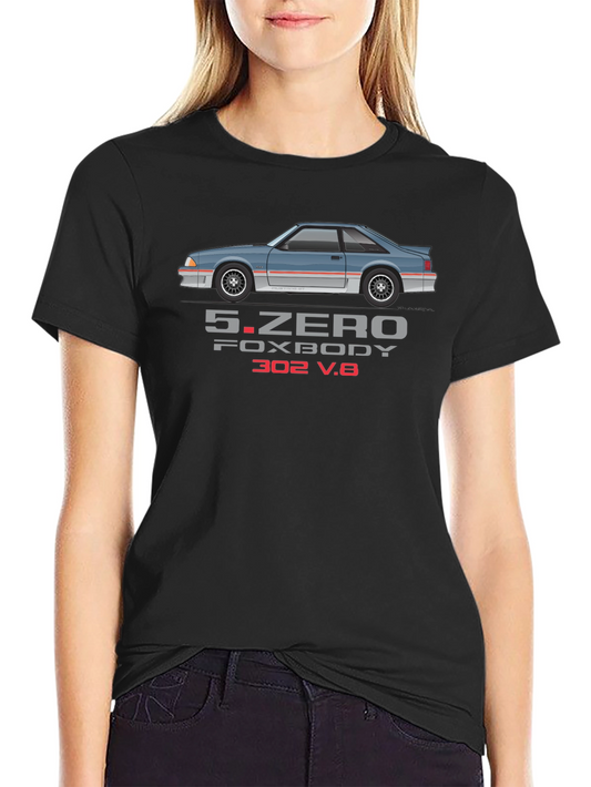 5.Zero Foxbody V8 T-Shirt